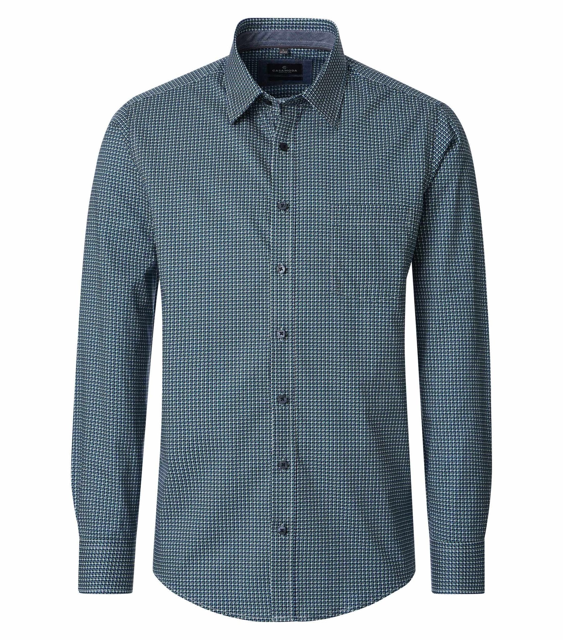 Casa Moda Herren Hemden Blau