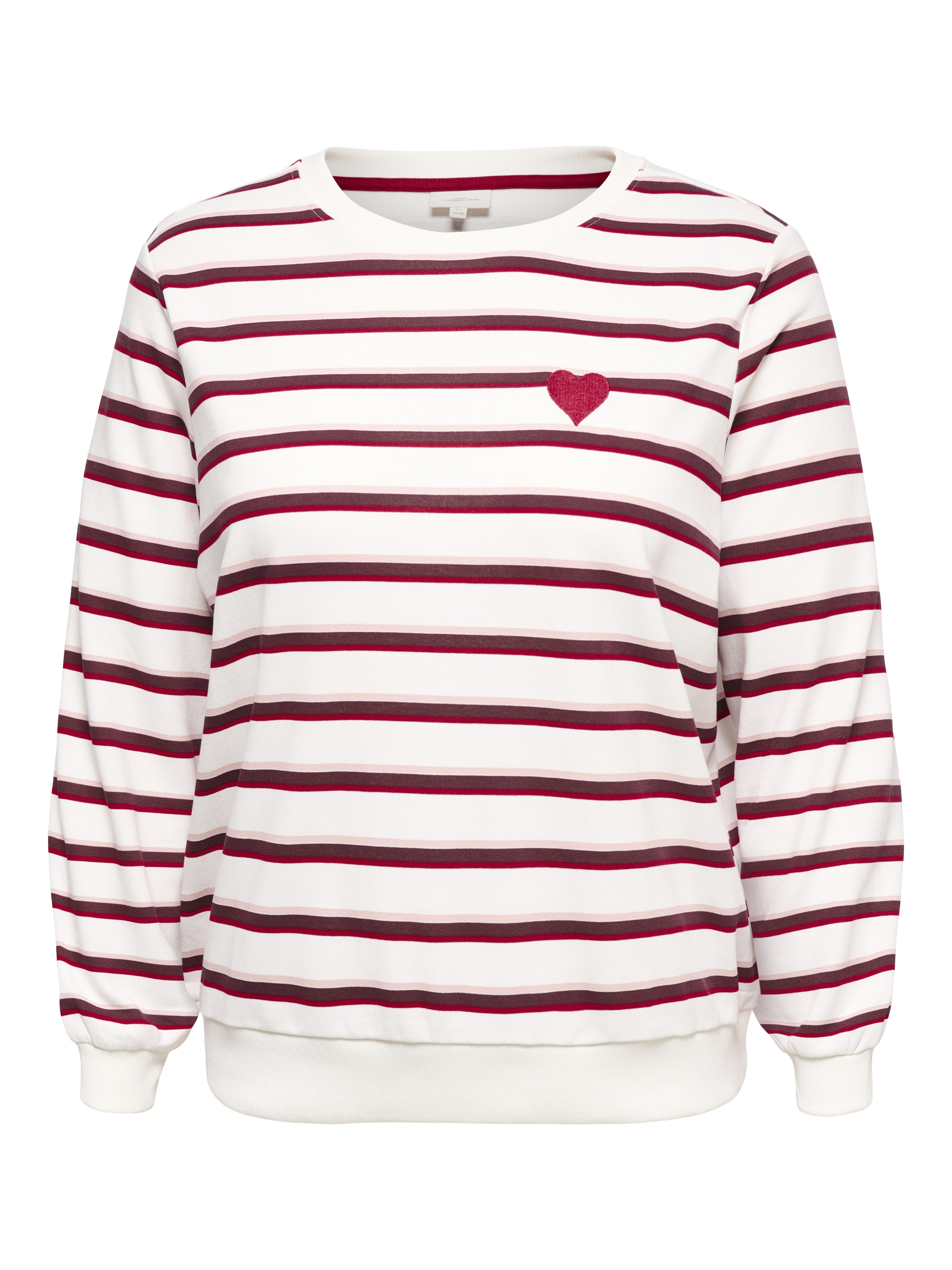 Only Caramkoma Damen Sweatshirts Cloud Dancer/Sc