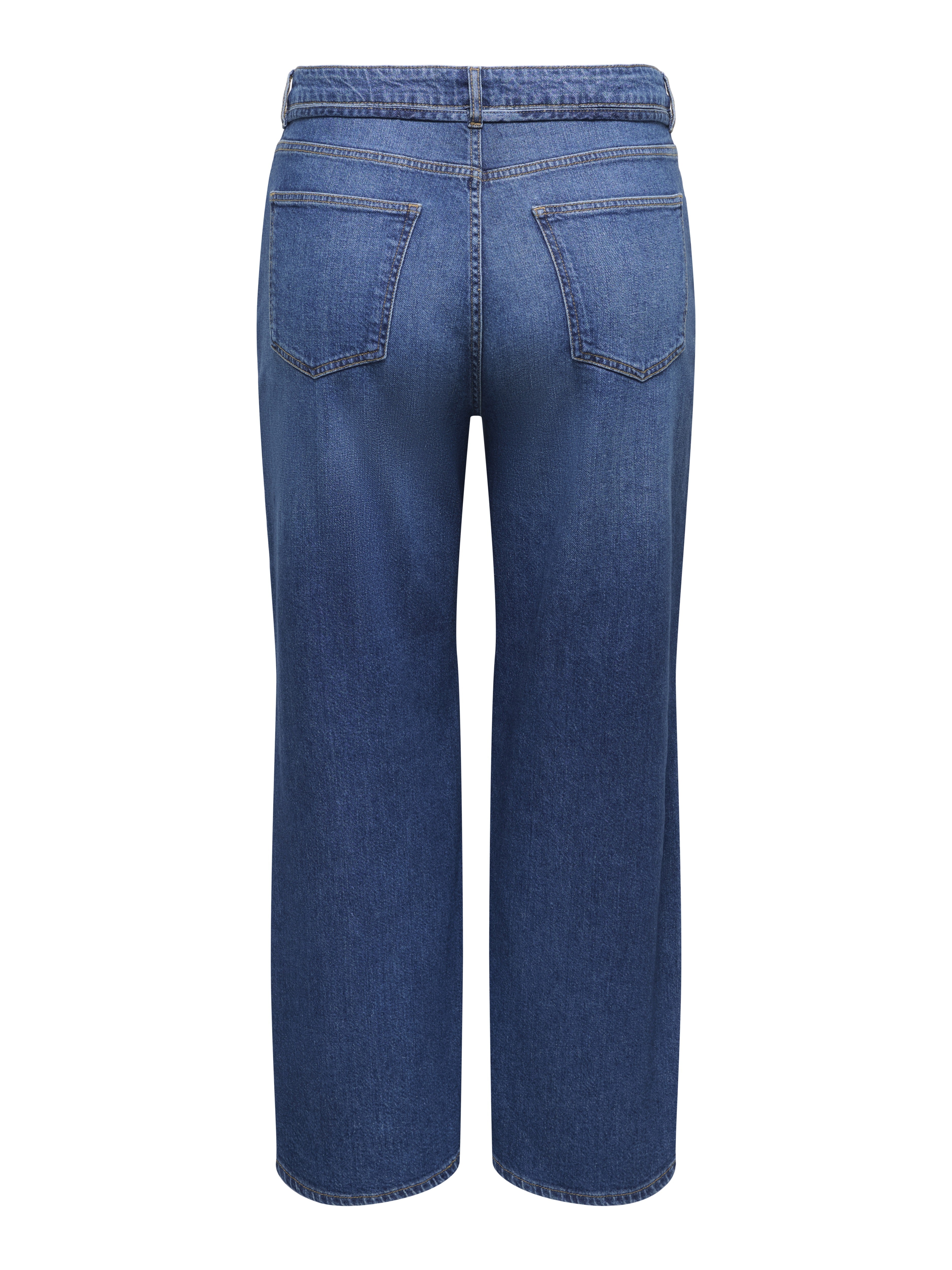 Only Caramkoma Damen Jeans Dark Blue Denim