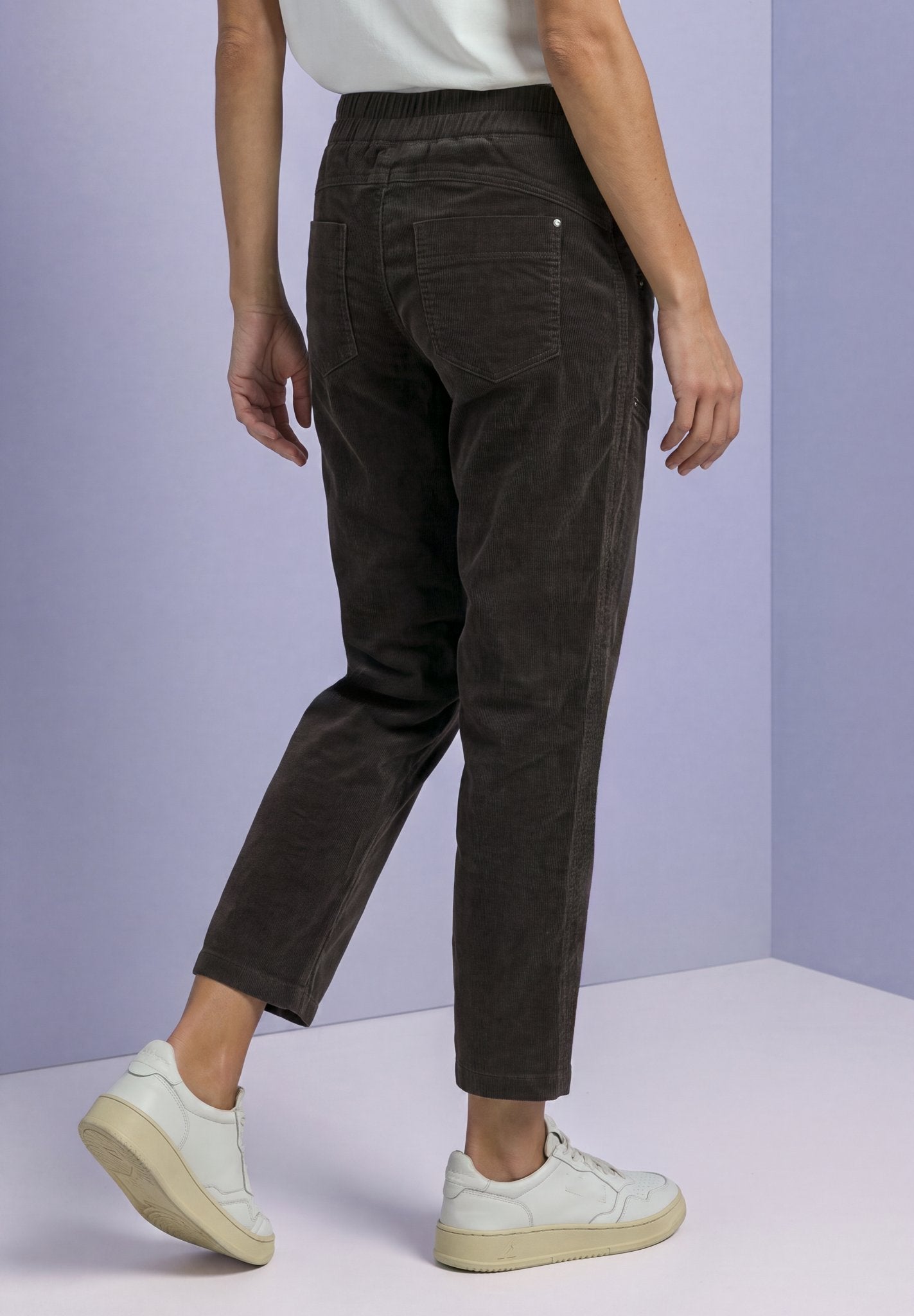 Street One Damen Hosen Black Cof