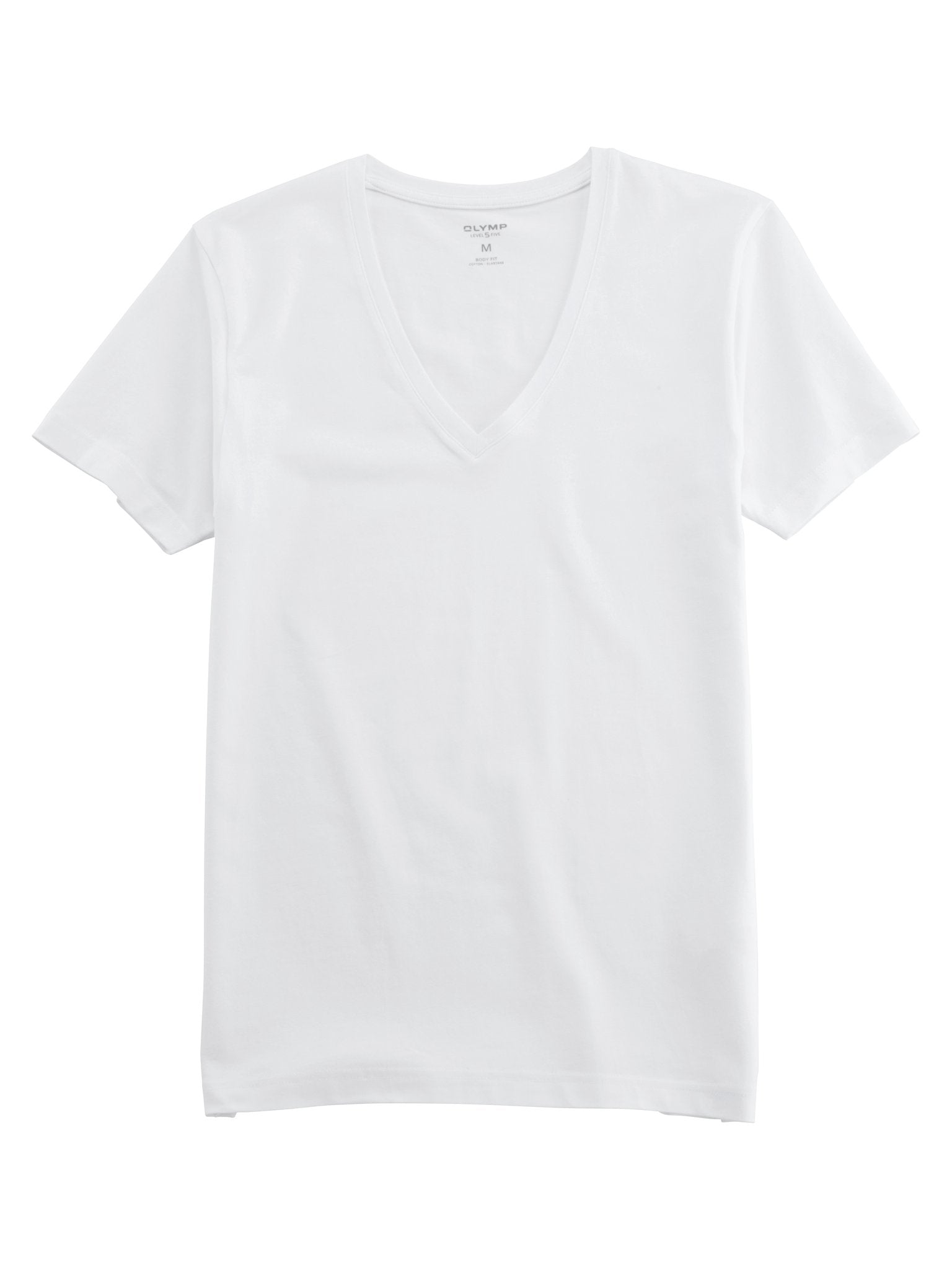 Olymp Herren T-Shirts kurz Weiss