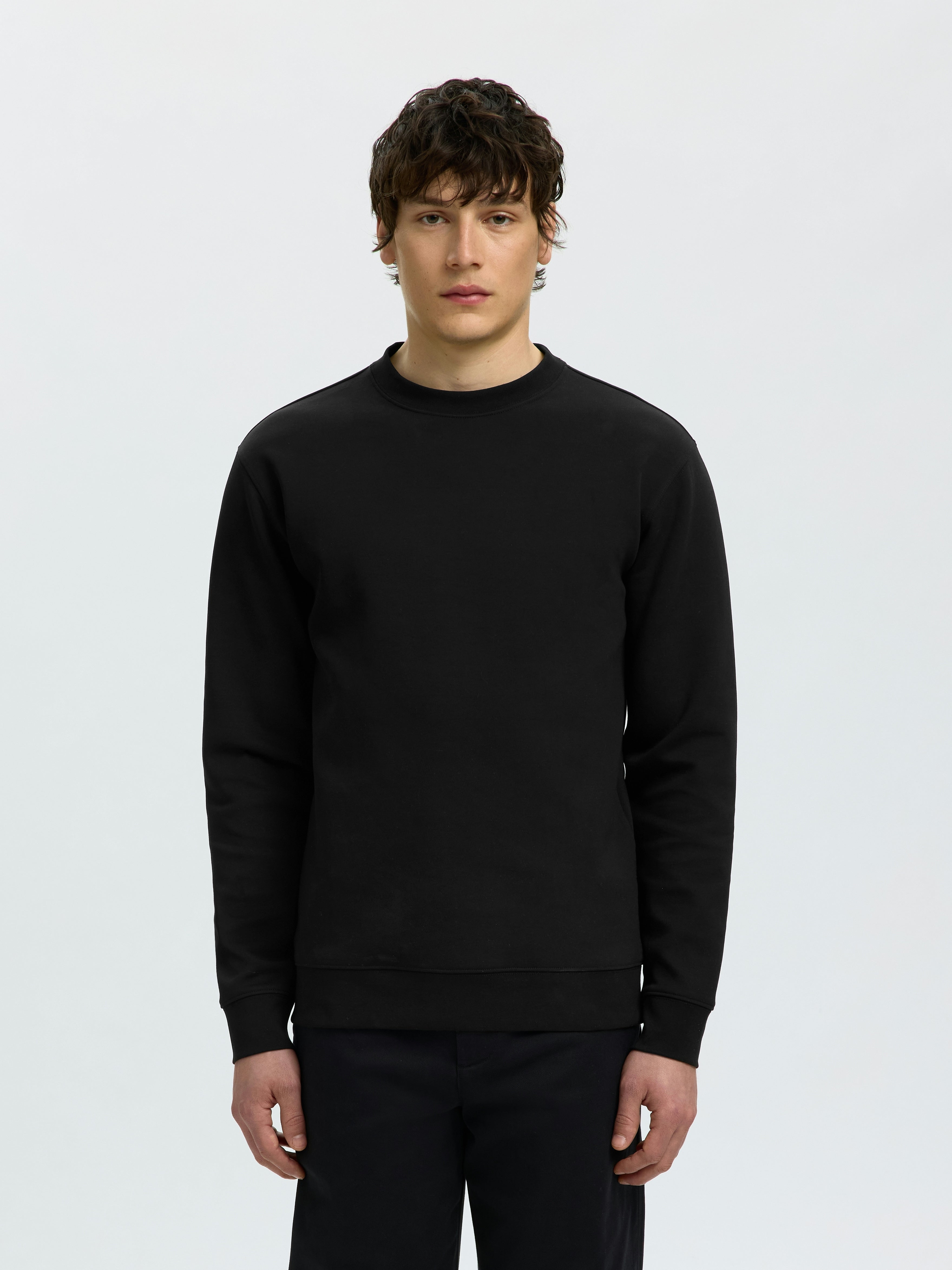 Selected homme Herren Sweatshirts Black