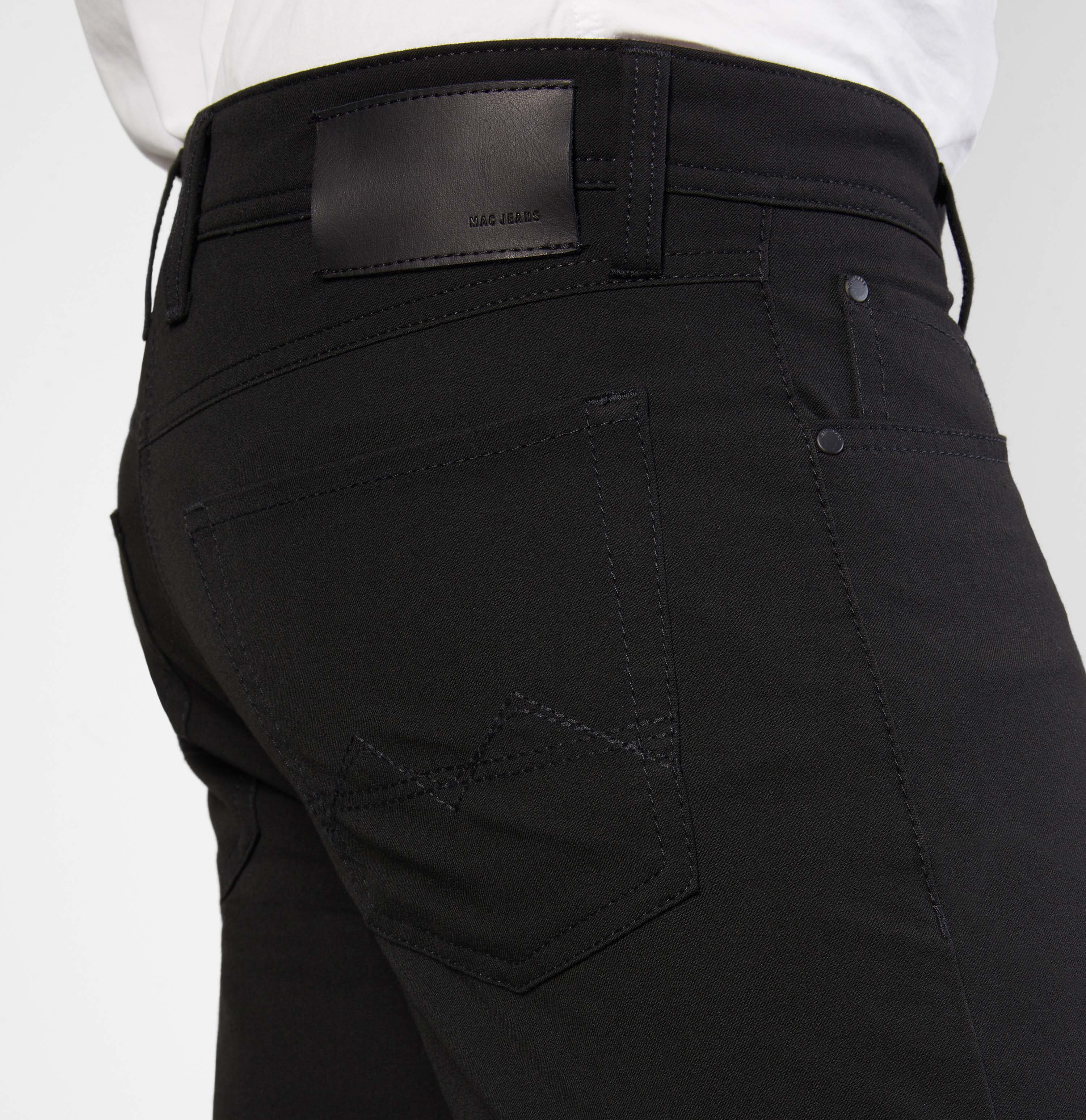 Mac Herren Hosen P Power Blac