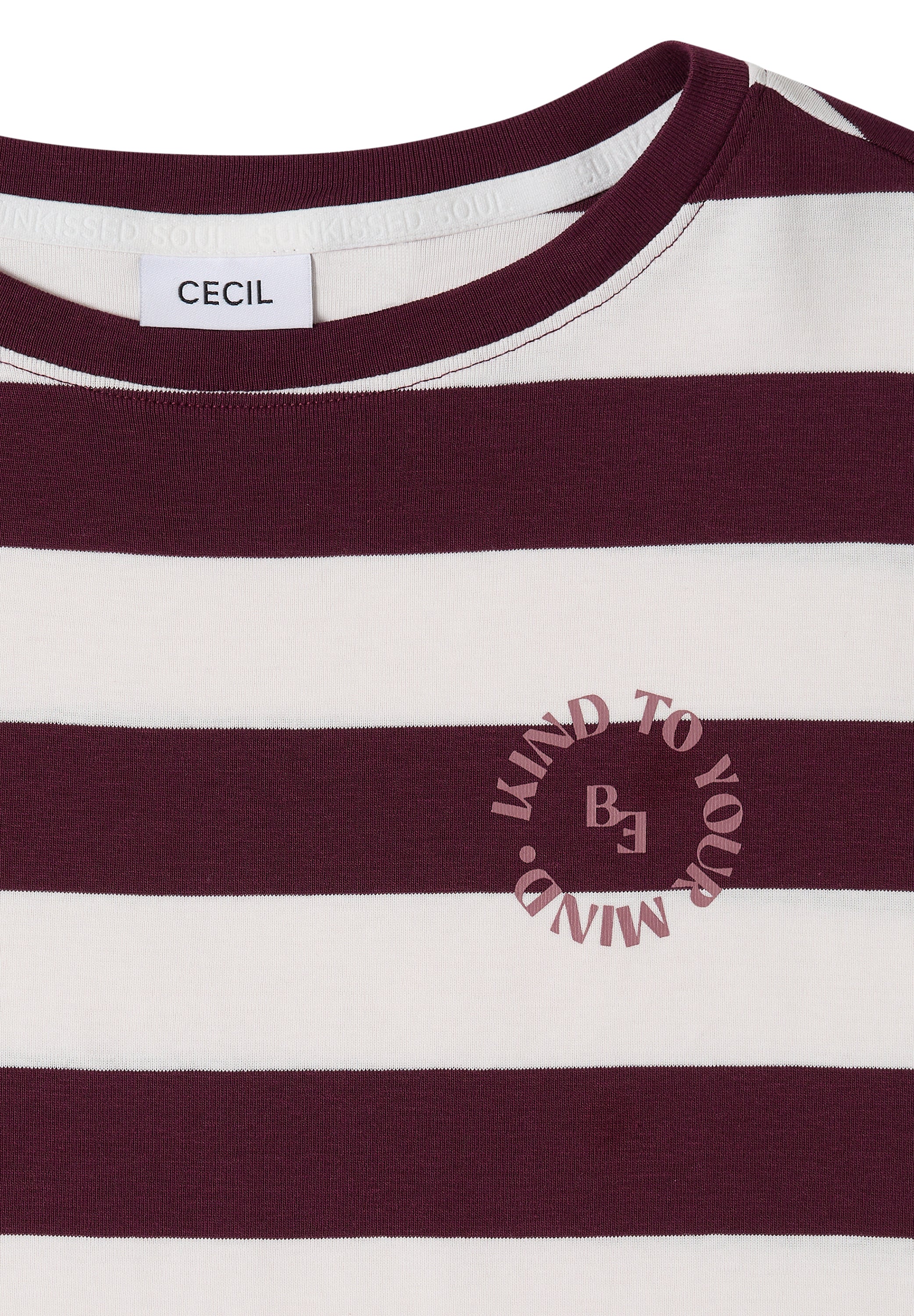 Cecil Damen T-Shirts Sweet Gra