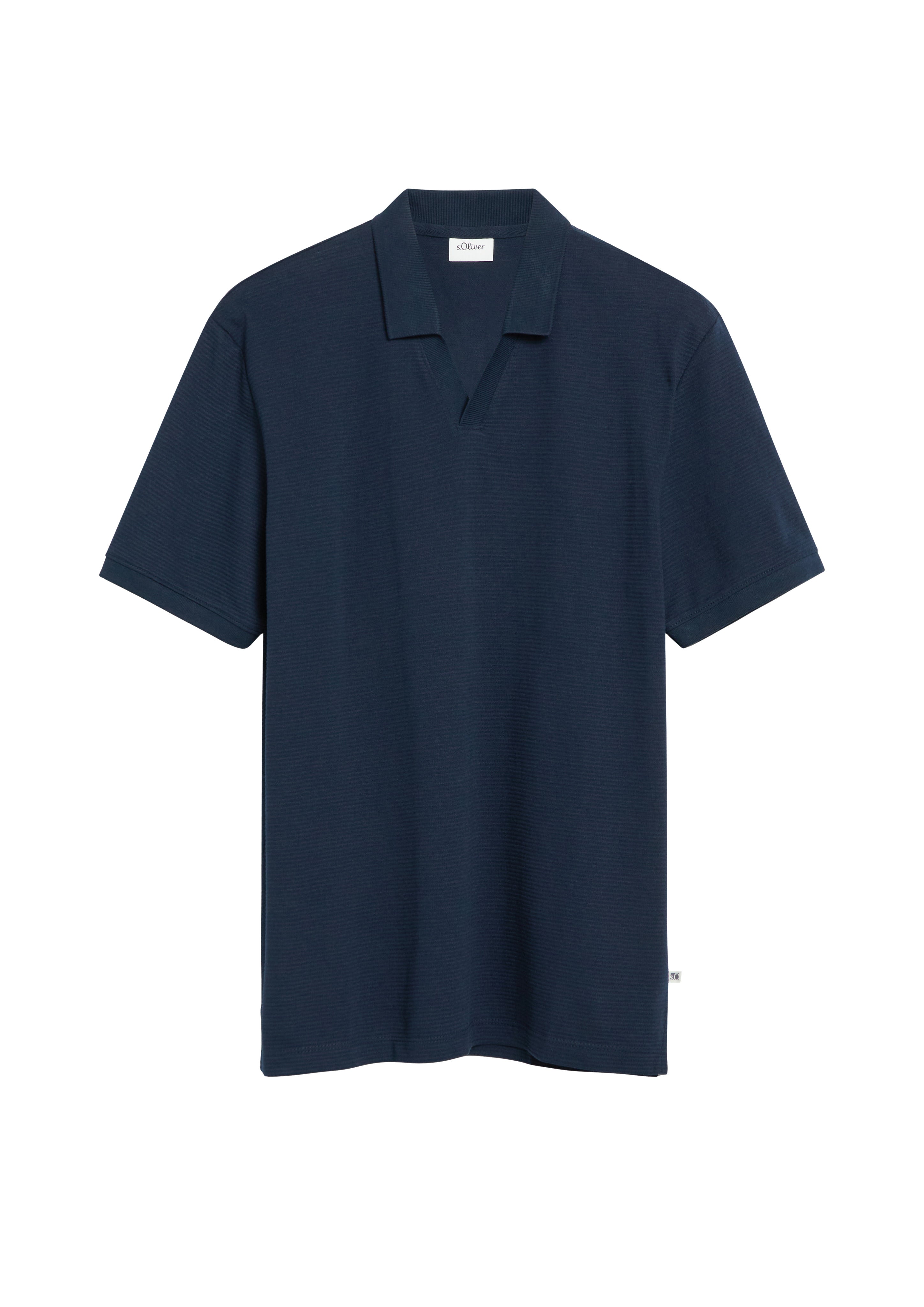 S. Oliver red Herren Polo-Shirts Blue