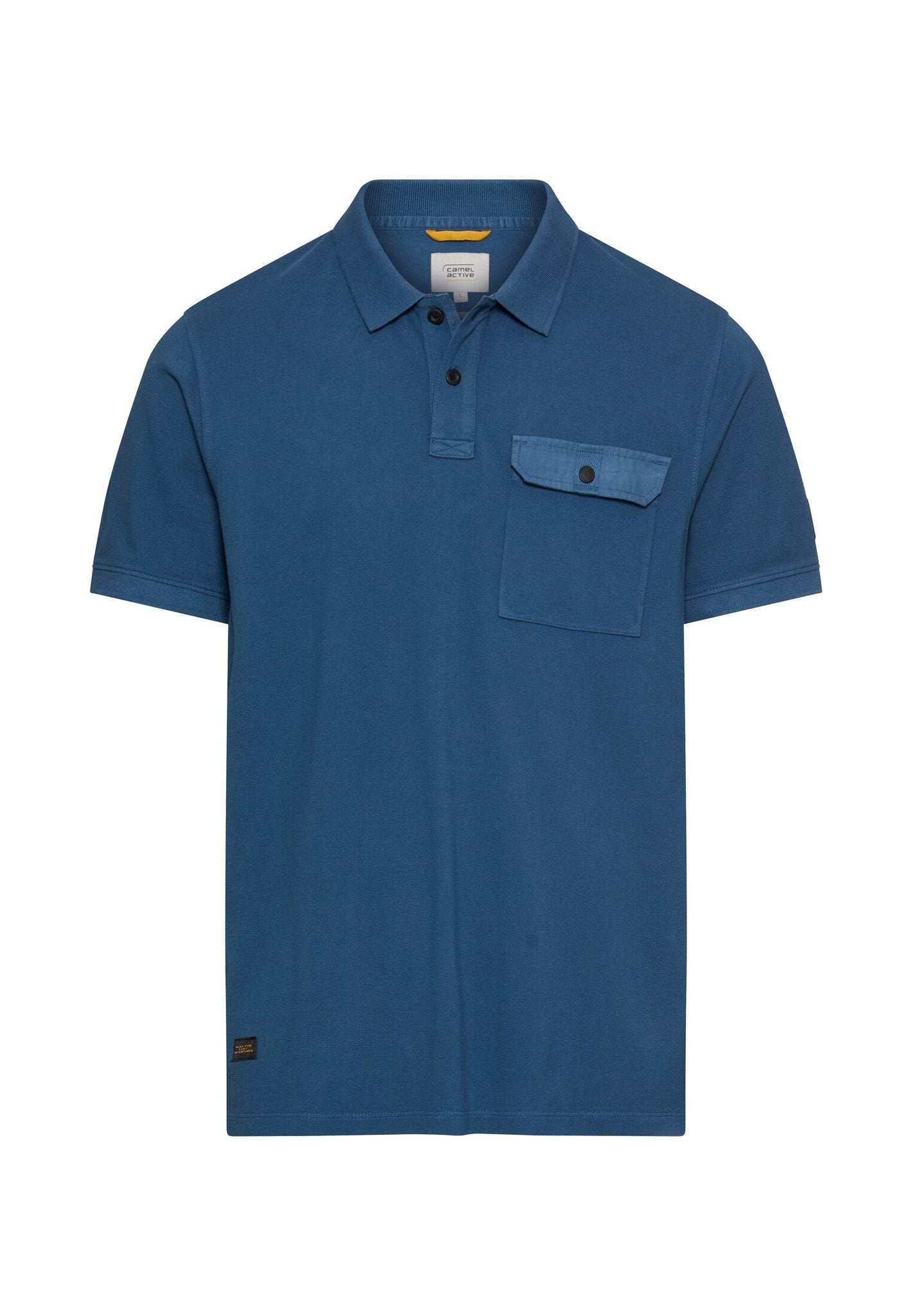 Camel active Herren Polo-Shirts Indigo Blue