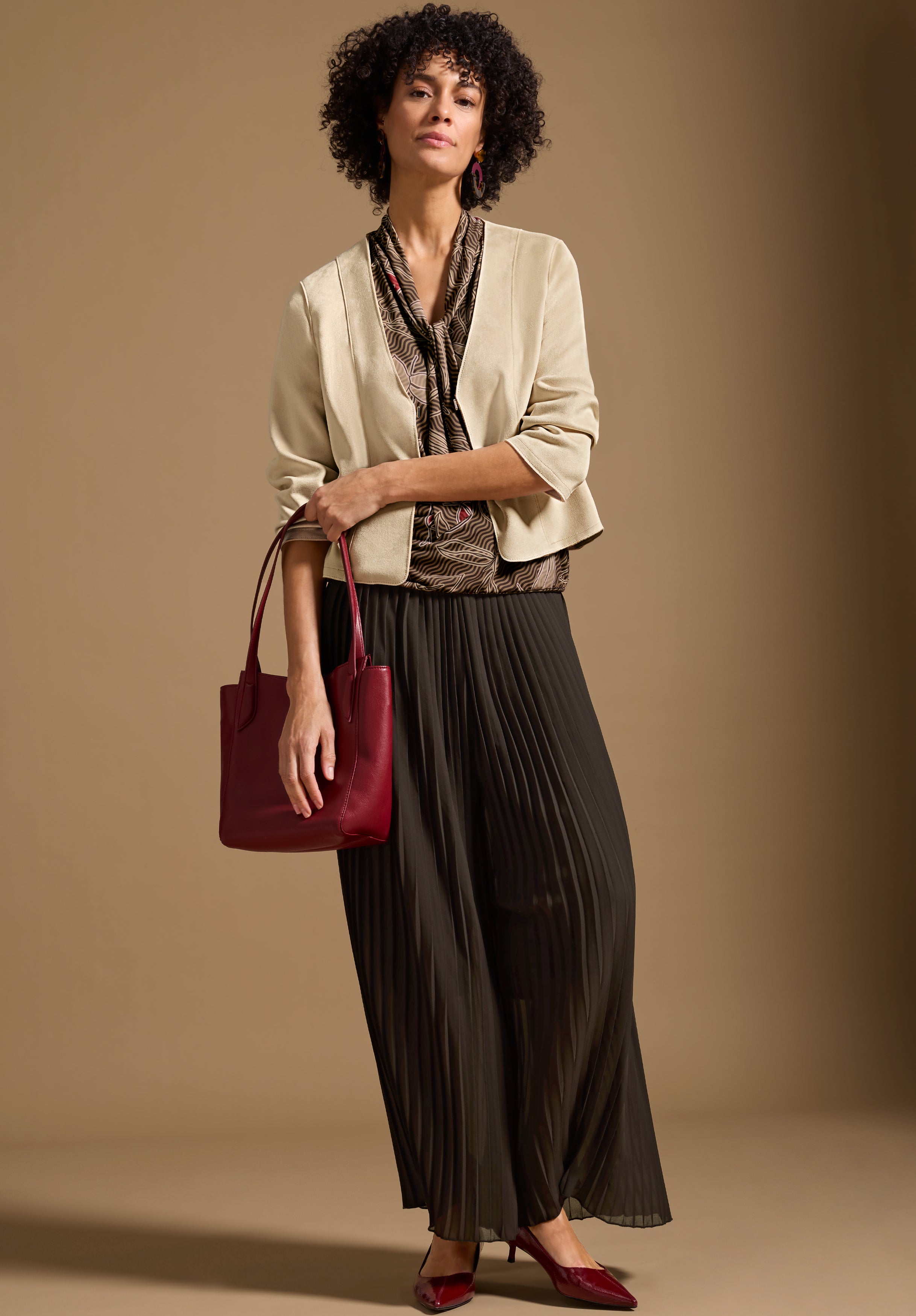 Bianca Damen T-Shirts Brown Mix