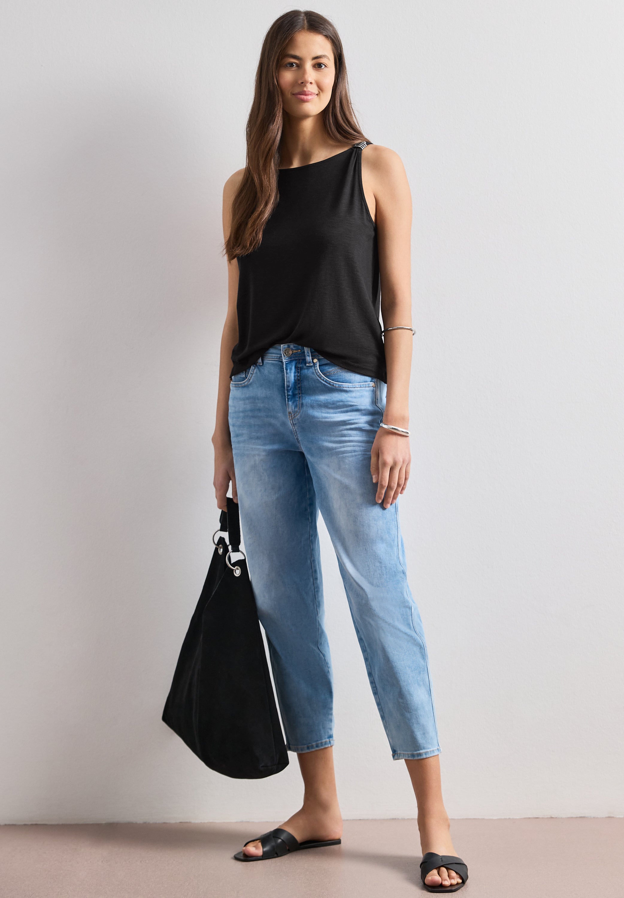 Street One Damen T-Shirts Black