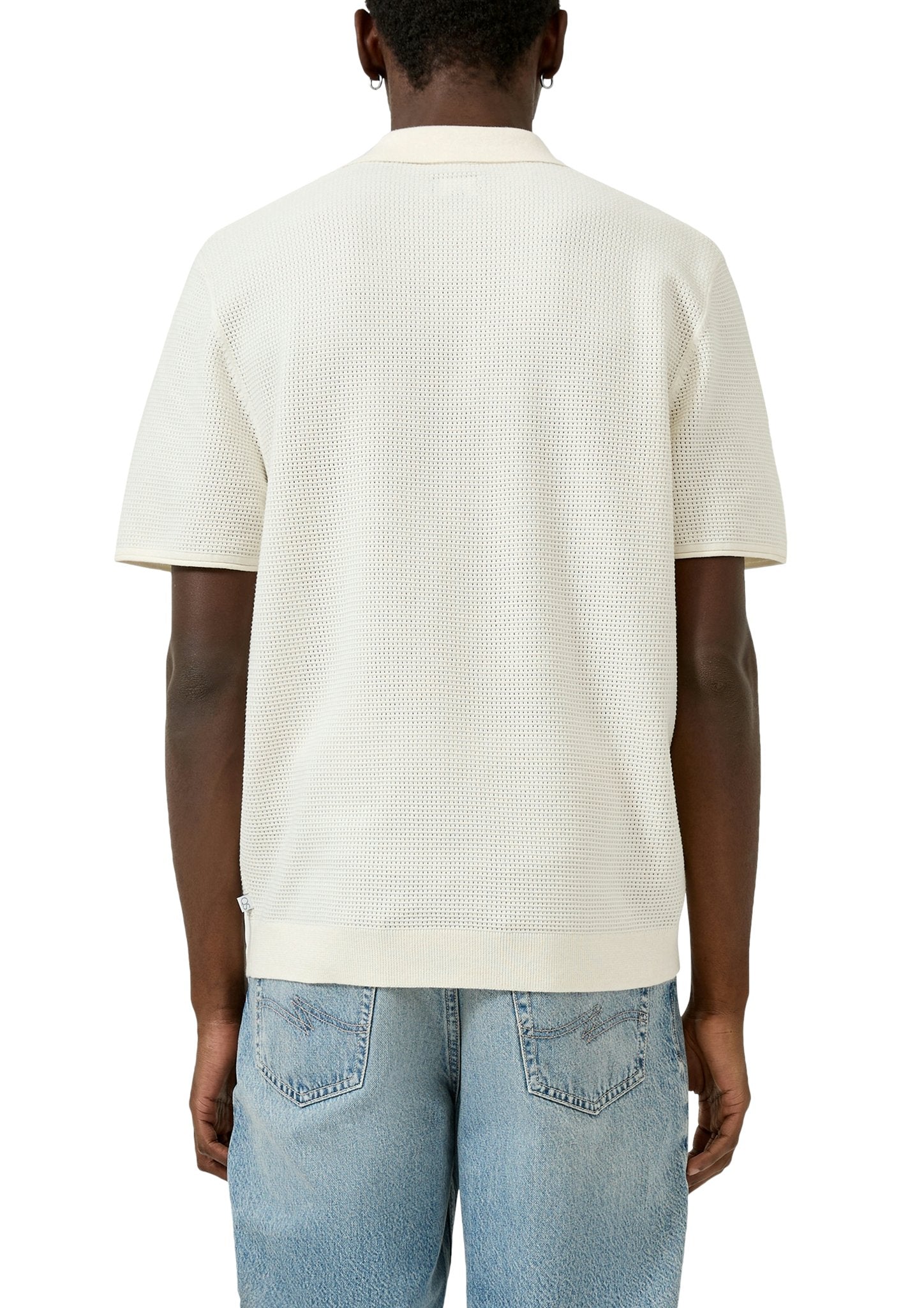QS by S.Oliver Herren Polo-Shirts White