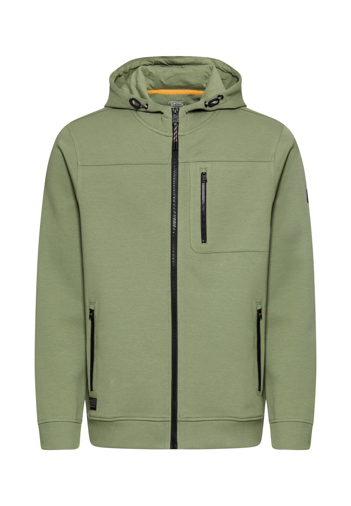 Camel active Herren Sweatjacken Leaf Green