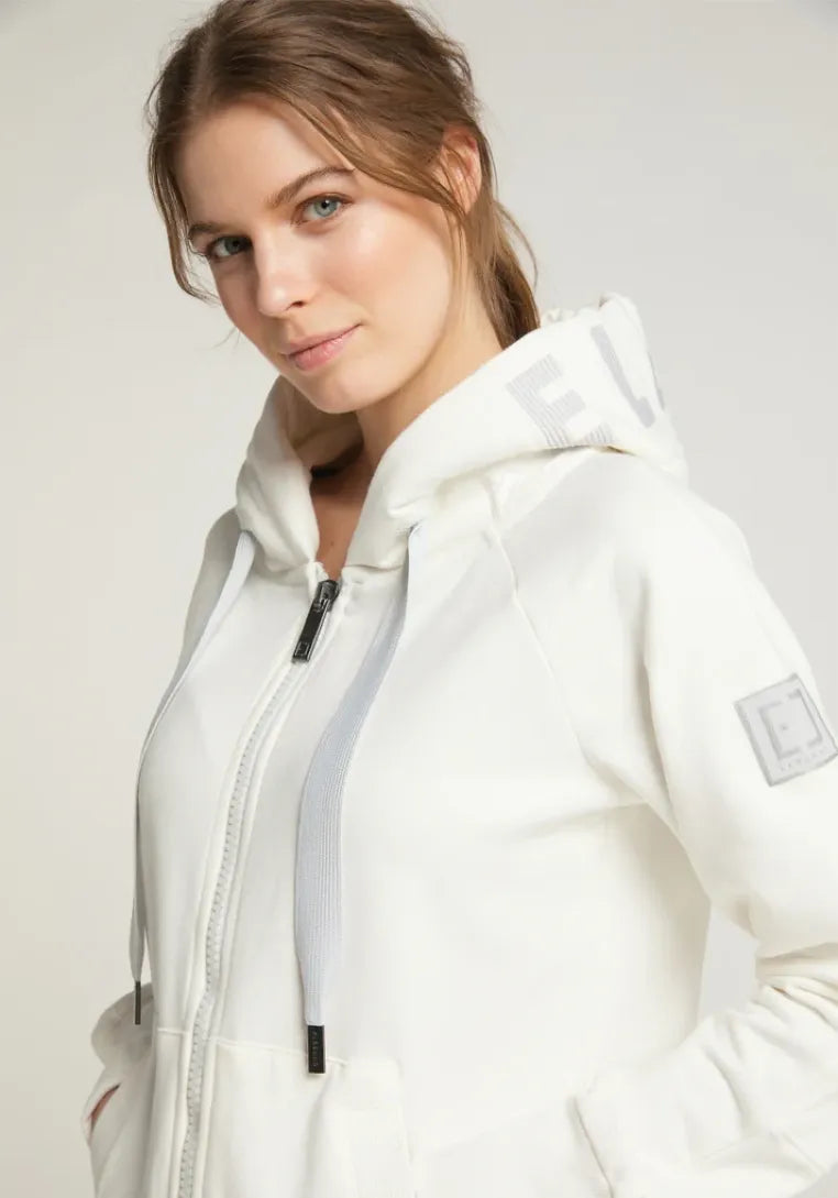 Elbsand Damen Sweatjacken Cloud White