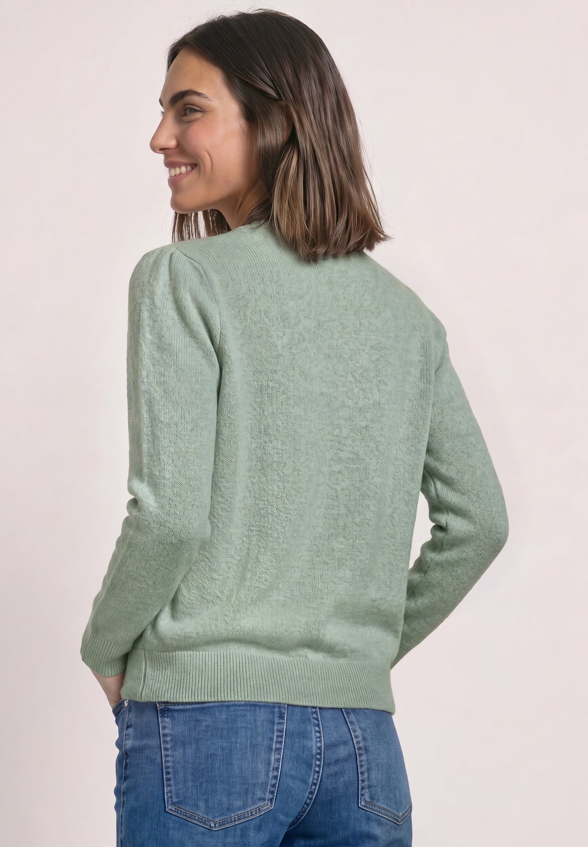 Street One Damen Pullover Eucalyptu