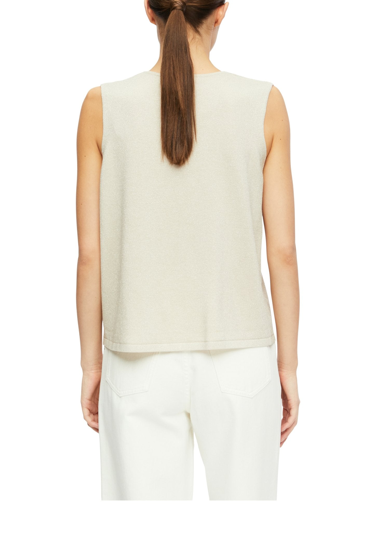 Comma Damen Pullover Grey/Black