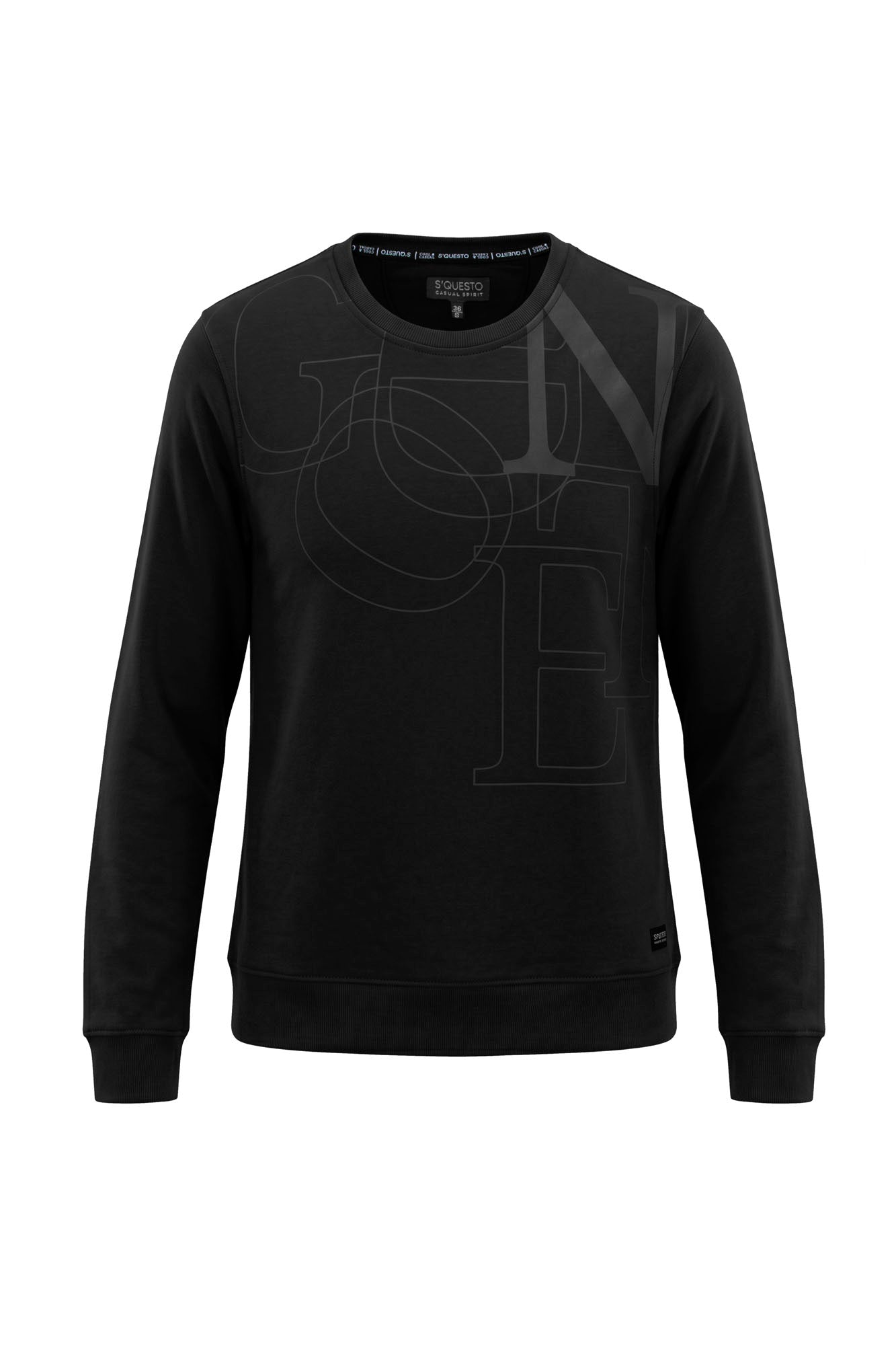 Soquesto Damen Sweatshirts Schwarz