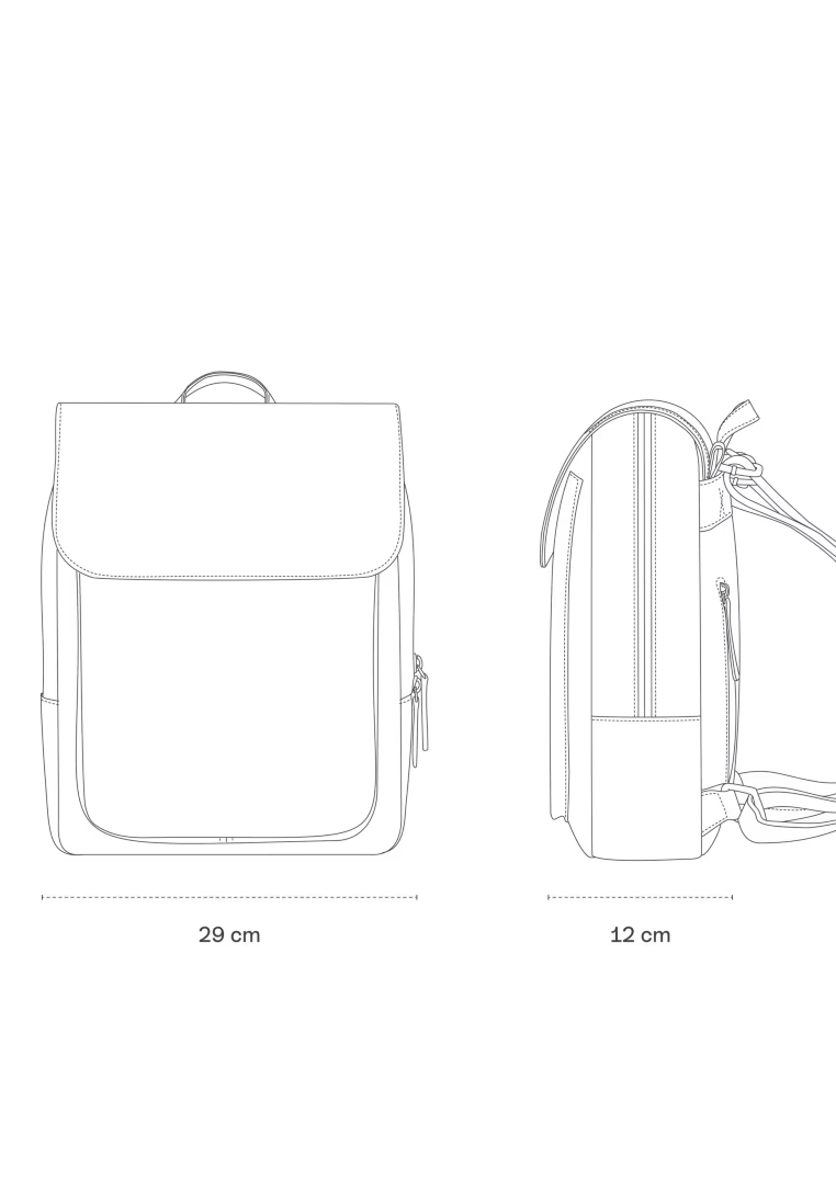 Kapten & Son Rucksack Tromso Large Cream Black