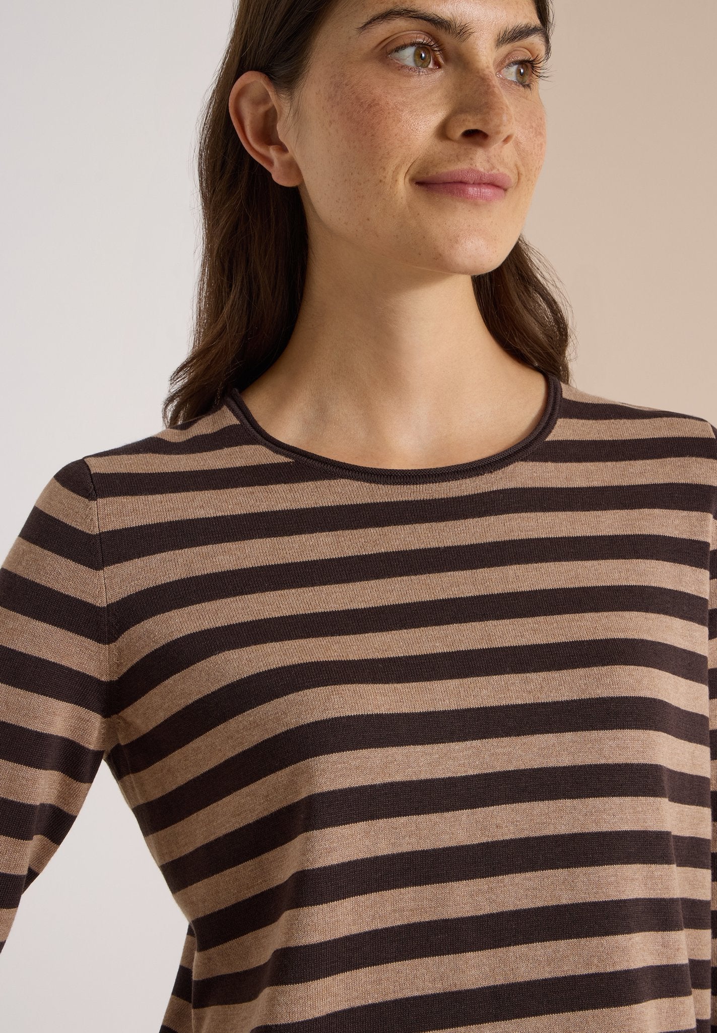 Cecil Damen Pullover Truffle B