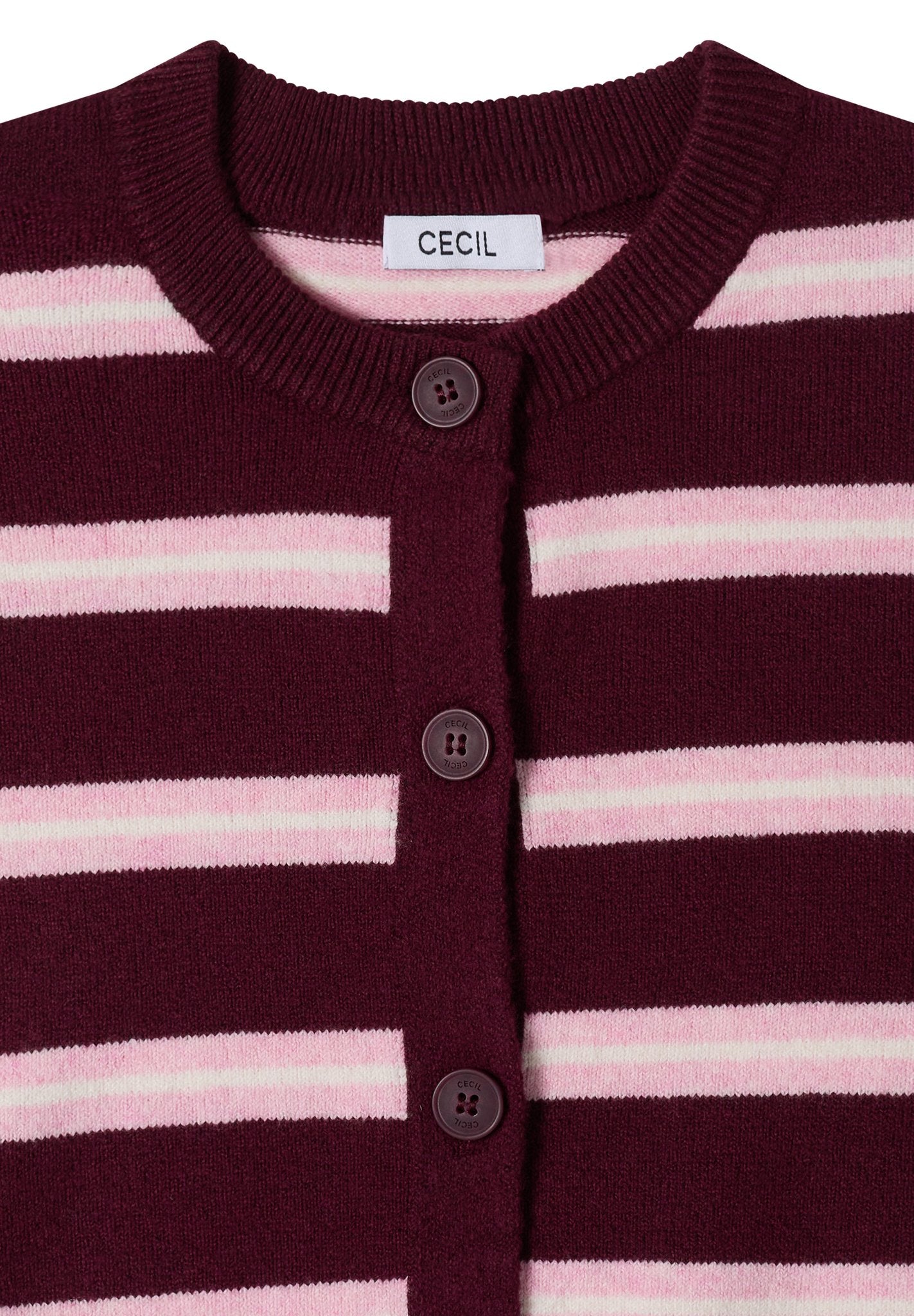 Cecil Damen Strickjacken Red Wine