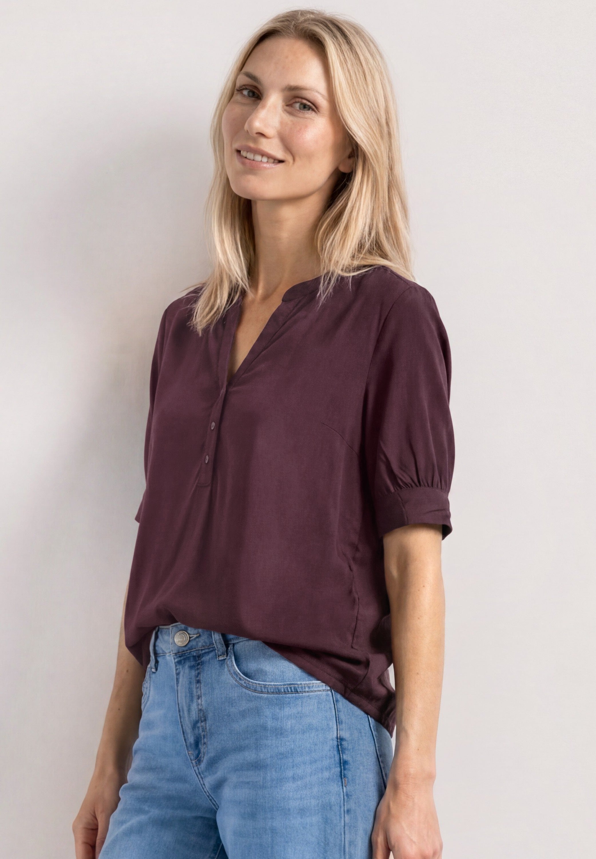 Street One Damen Blusen Rustic Ro
