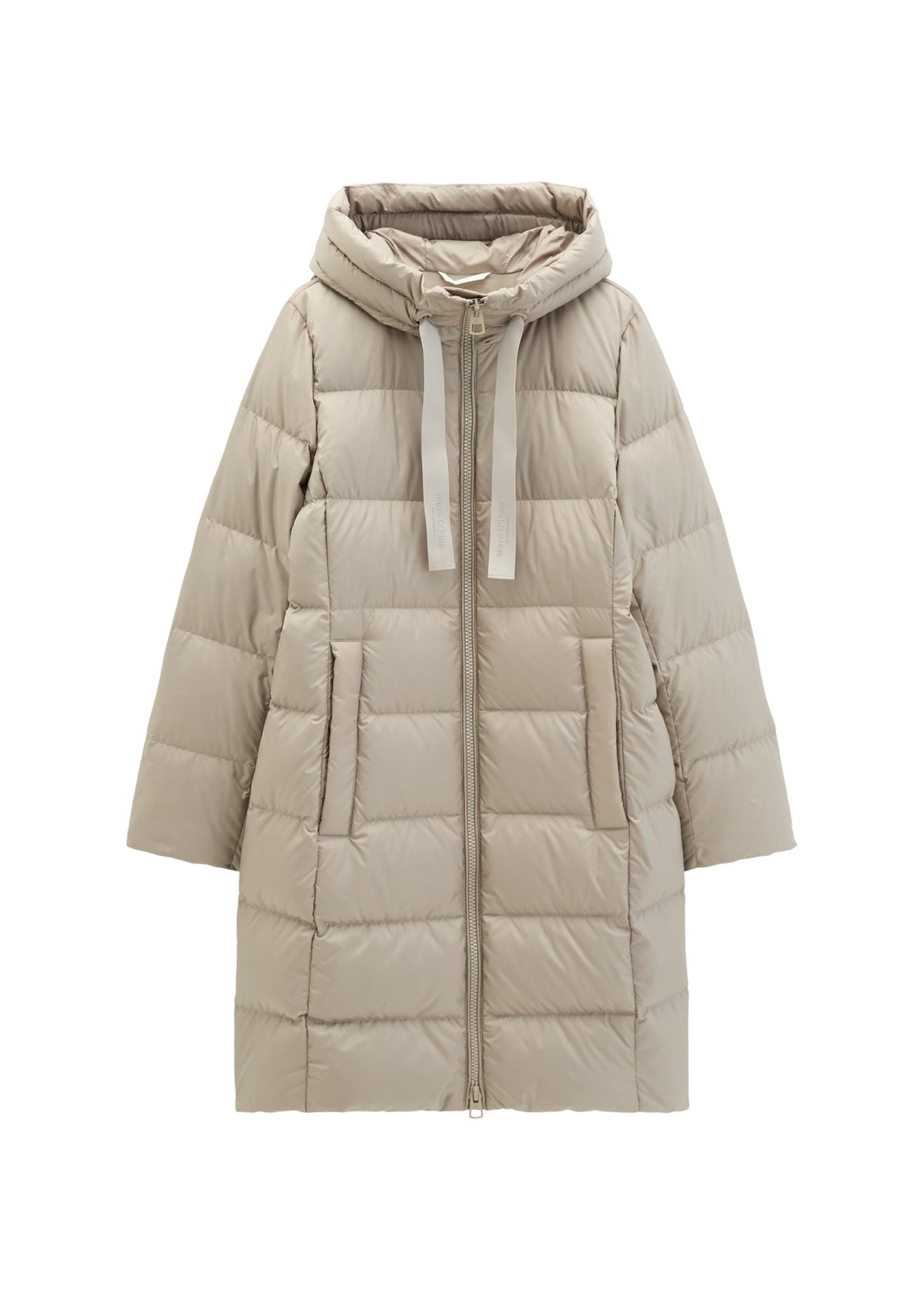 Marc O'Polo Damen Mantel Earthy Taupe