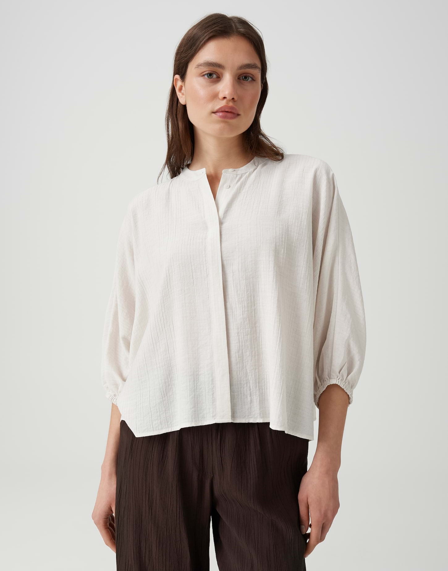 Opus Damen Blusen Light Cotton