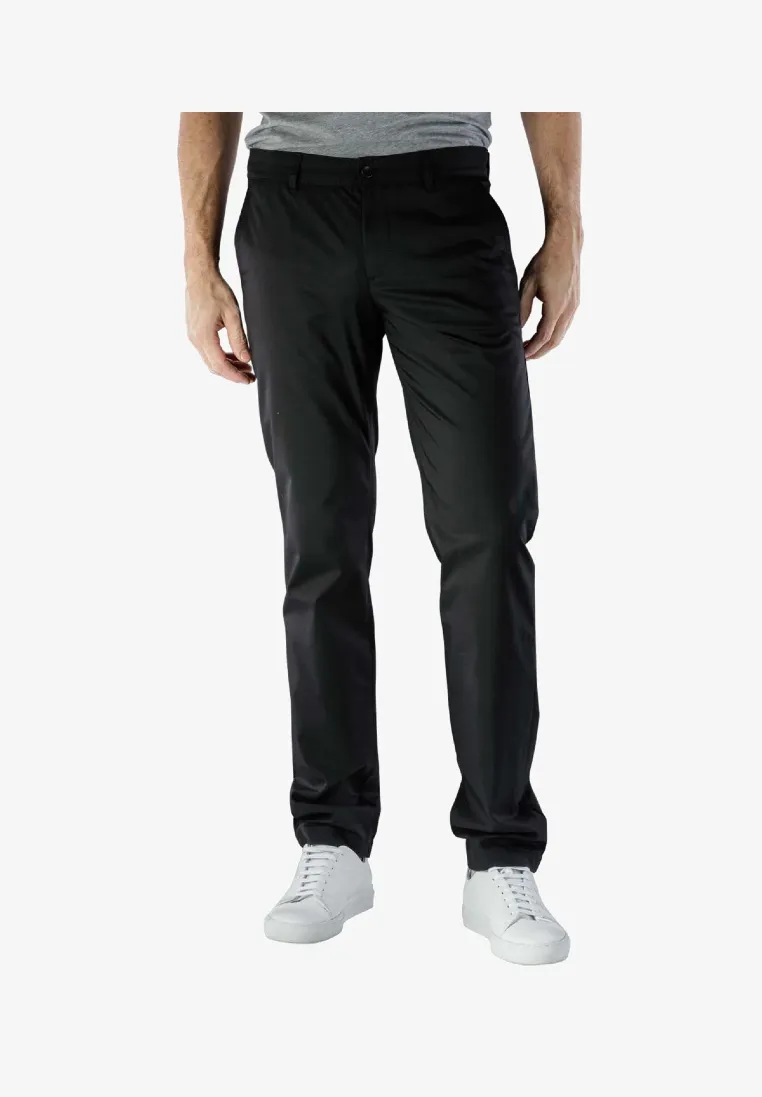 Alberto Herren Hosen Black