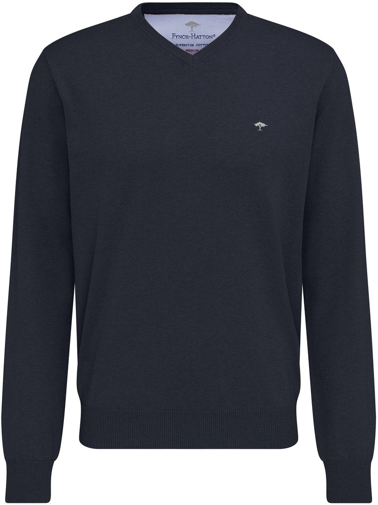 Fynch-Hatton Herren Pullover Navy