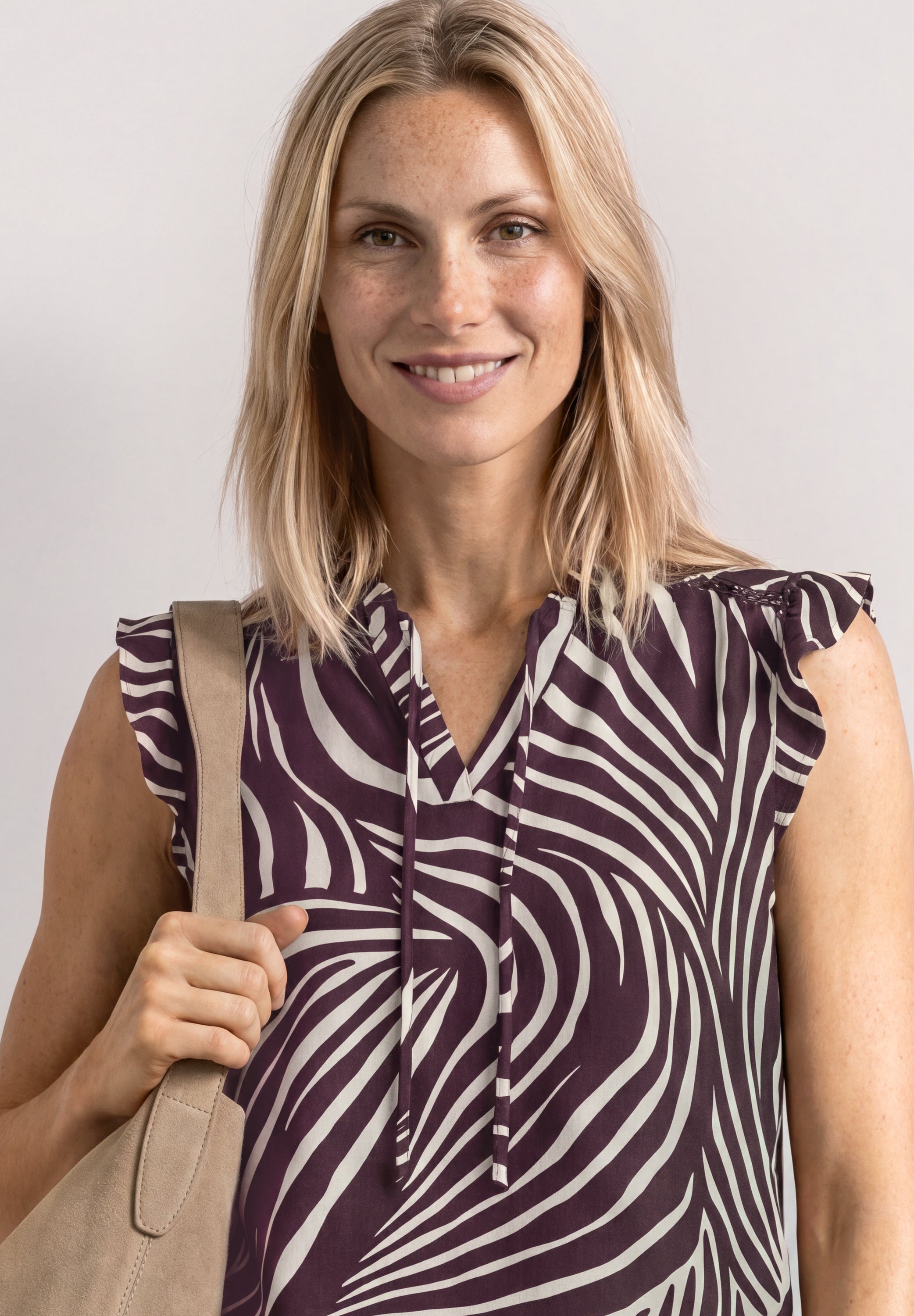 Street One Damen T-Shirts Rustic Ro