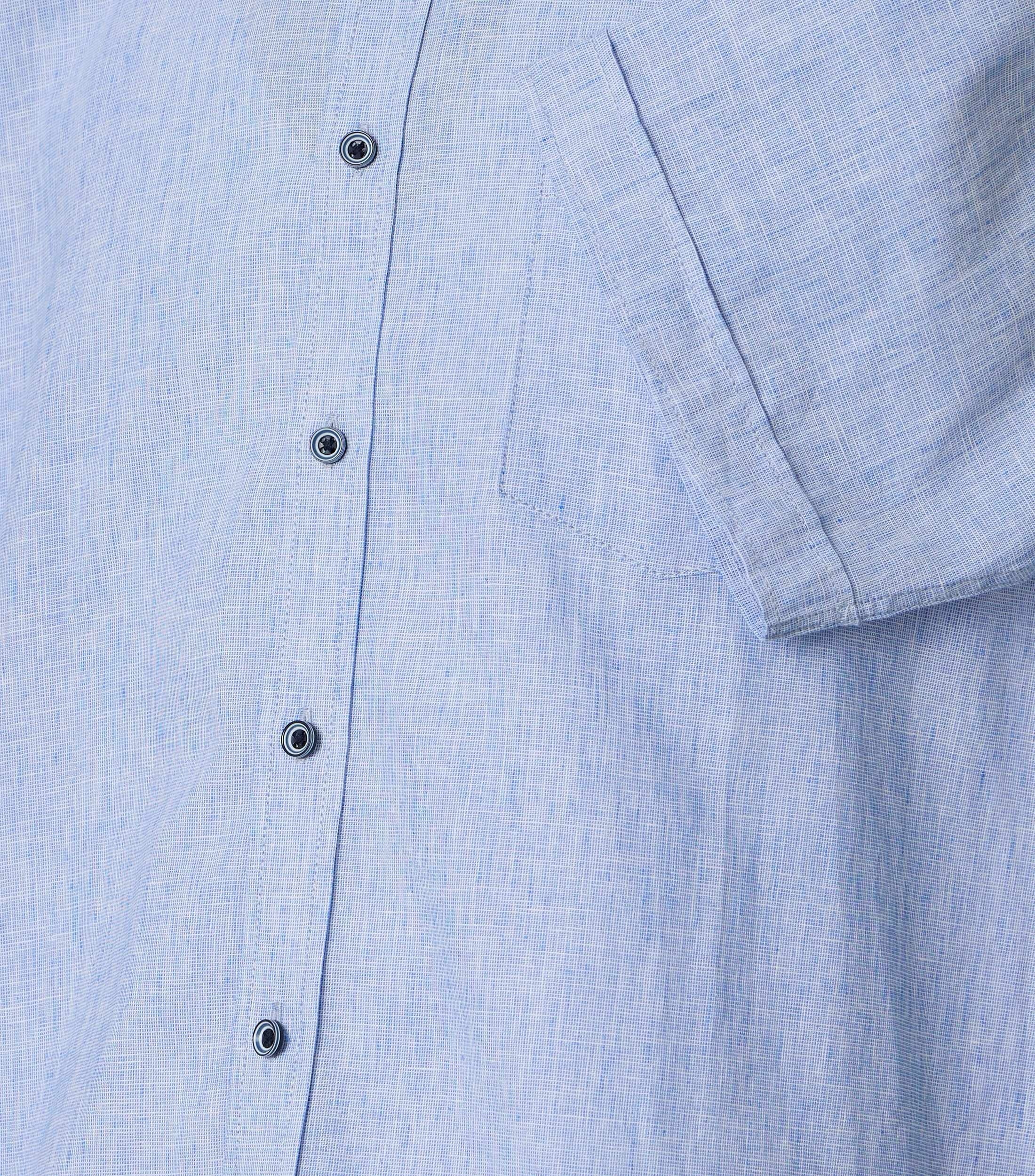 Casa Moda Herren Hemden kurz Blau