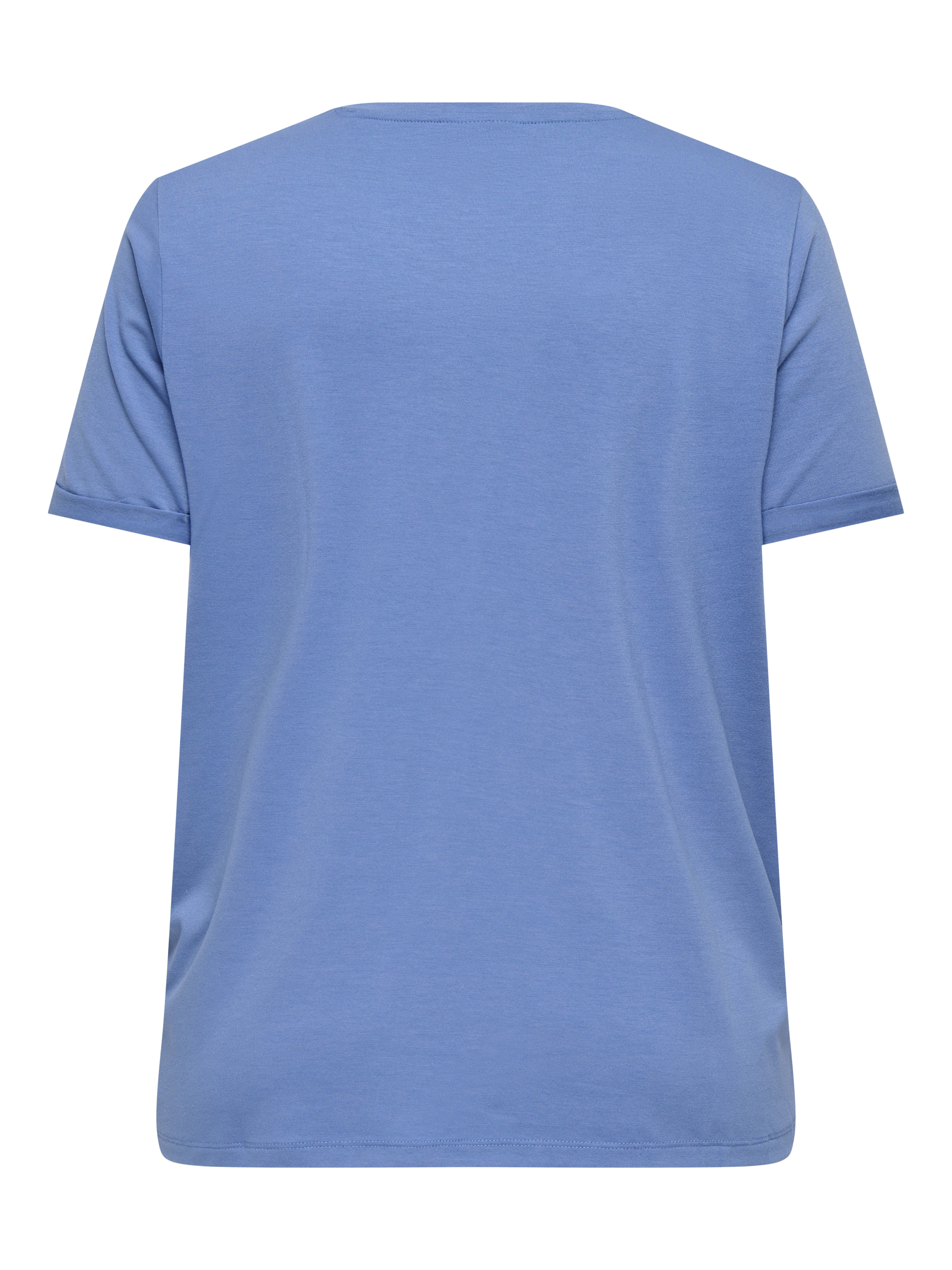 Only Carmakoma Damen T-Shirts Blue Yonder