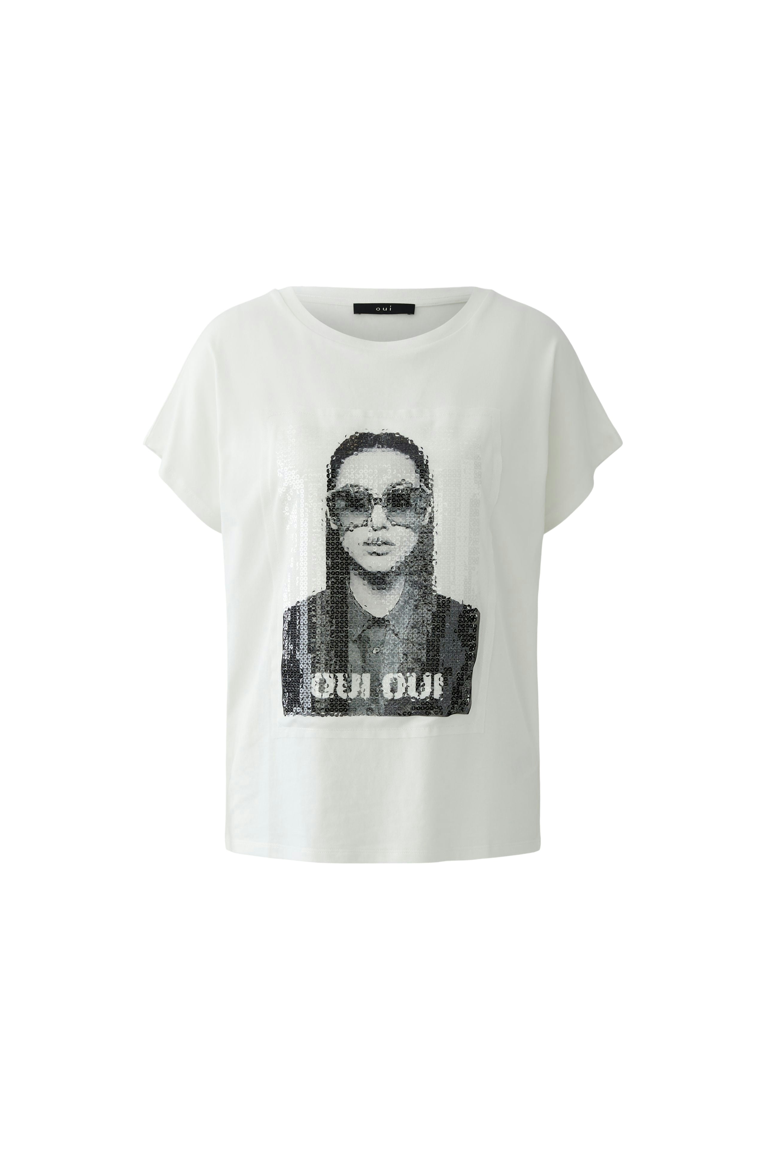 Oui Damen T-Shirts Cloud Danc