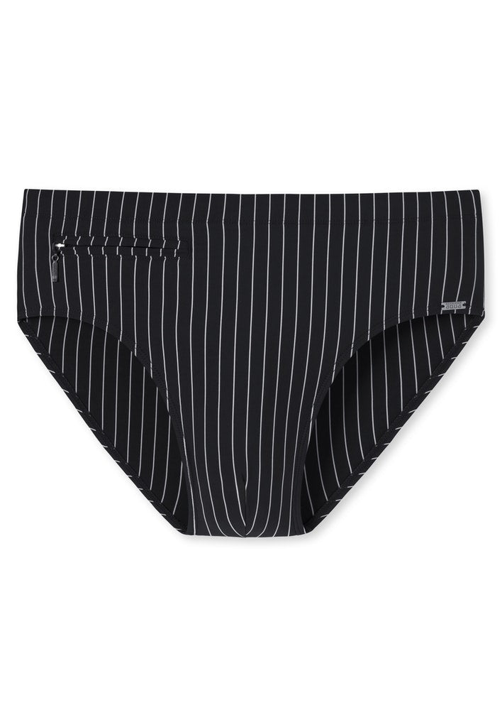 Schiesser Badehose Schwarz