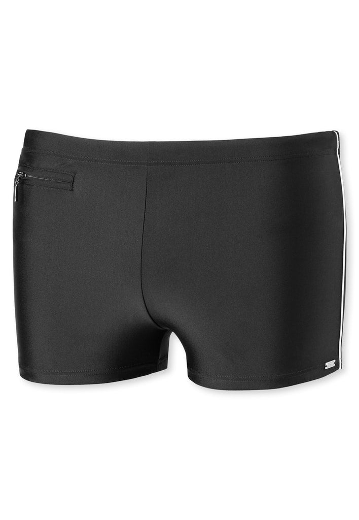 Schiesser Badehose Schwarz