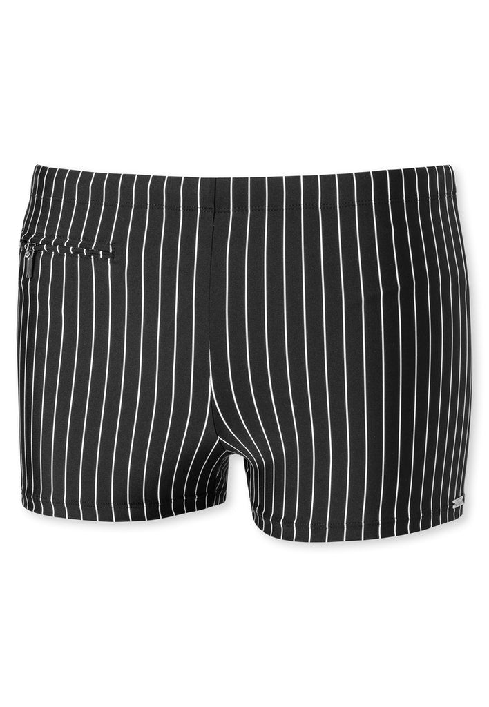 Schiesser Badehose Schwarz