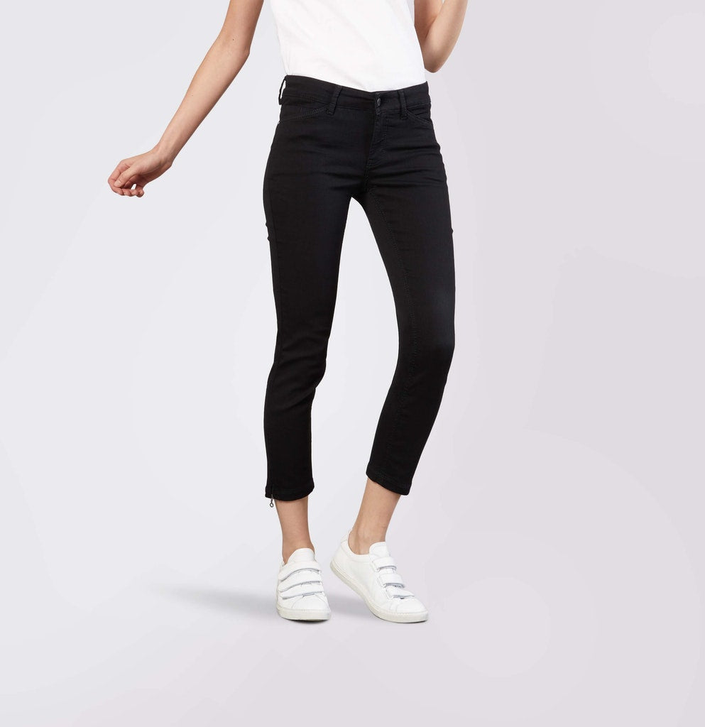 Mac Damen Jeans Black-Black