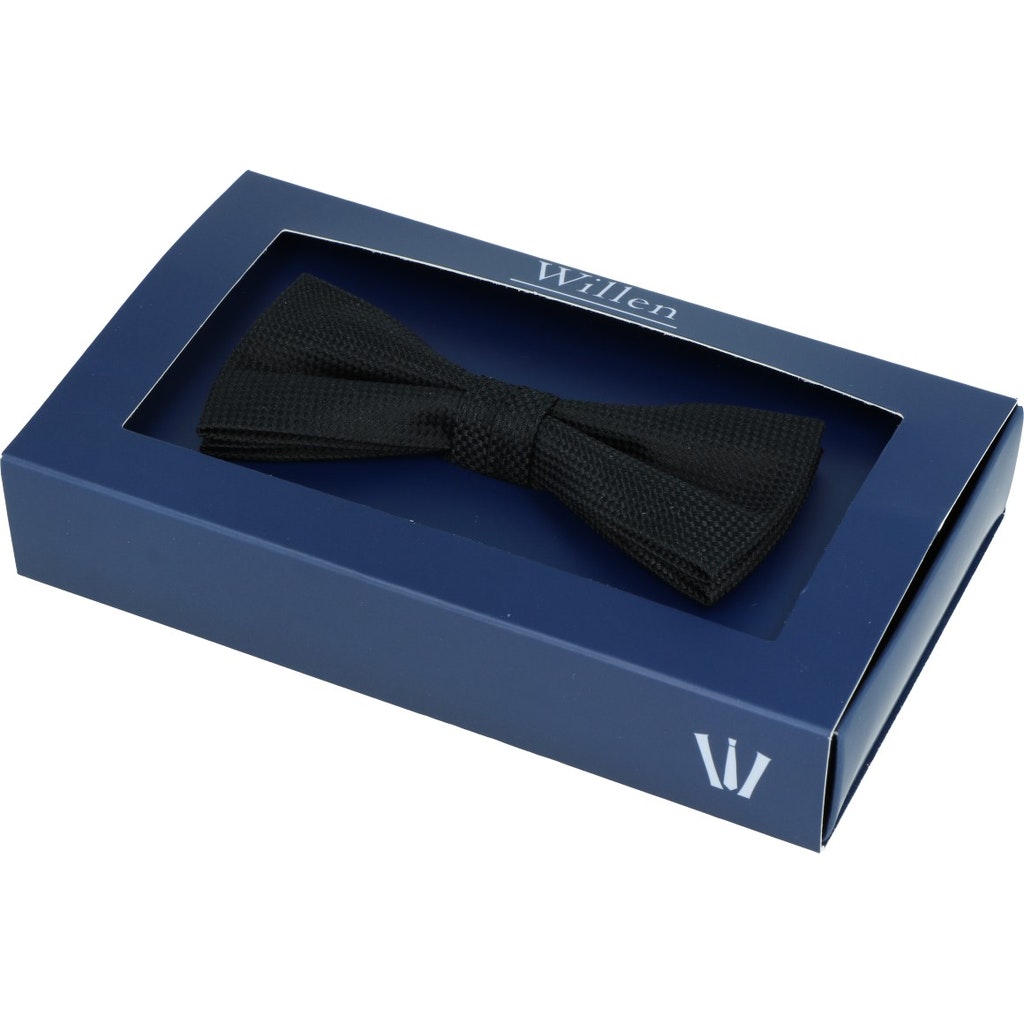 Willen Herren Krawatten & Schleifen Schwarz