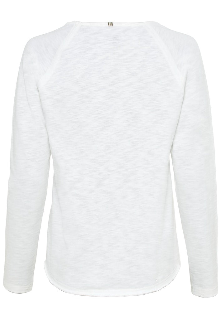 Camel active Damen T-Shirts Offwhite