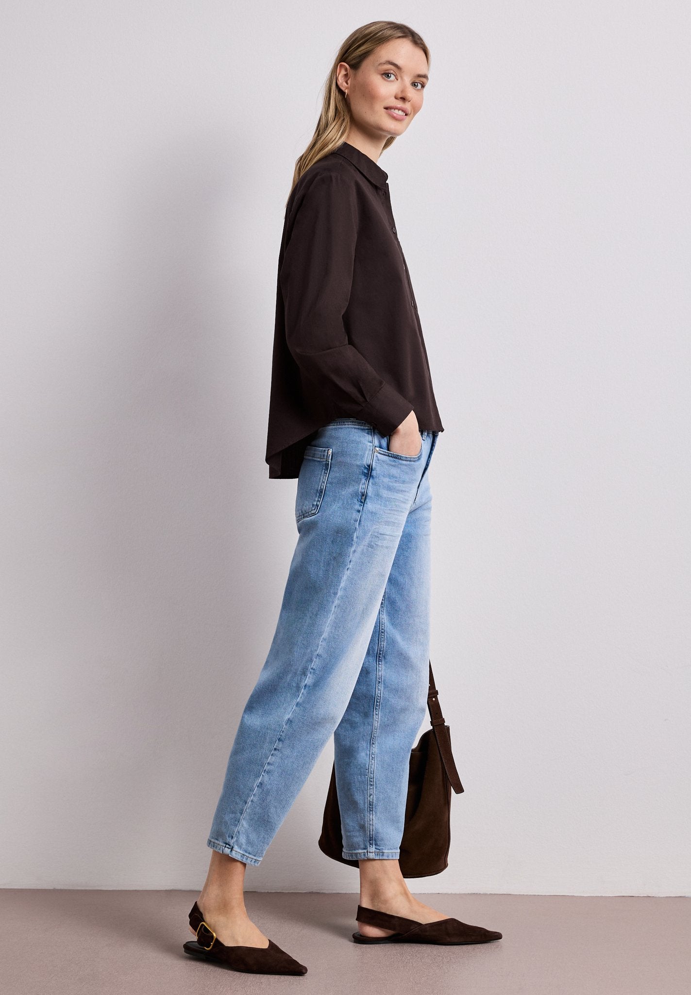Street One Damen Blusen Espresso
