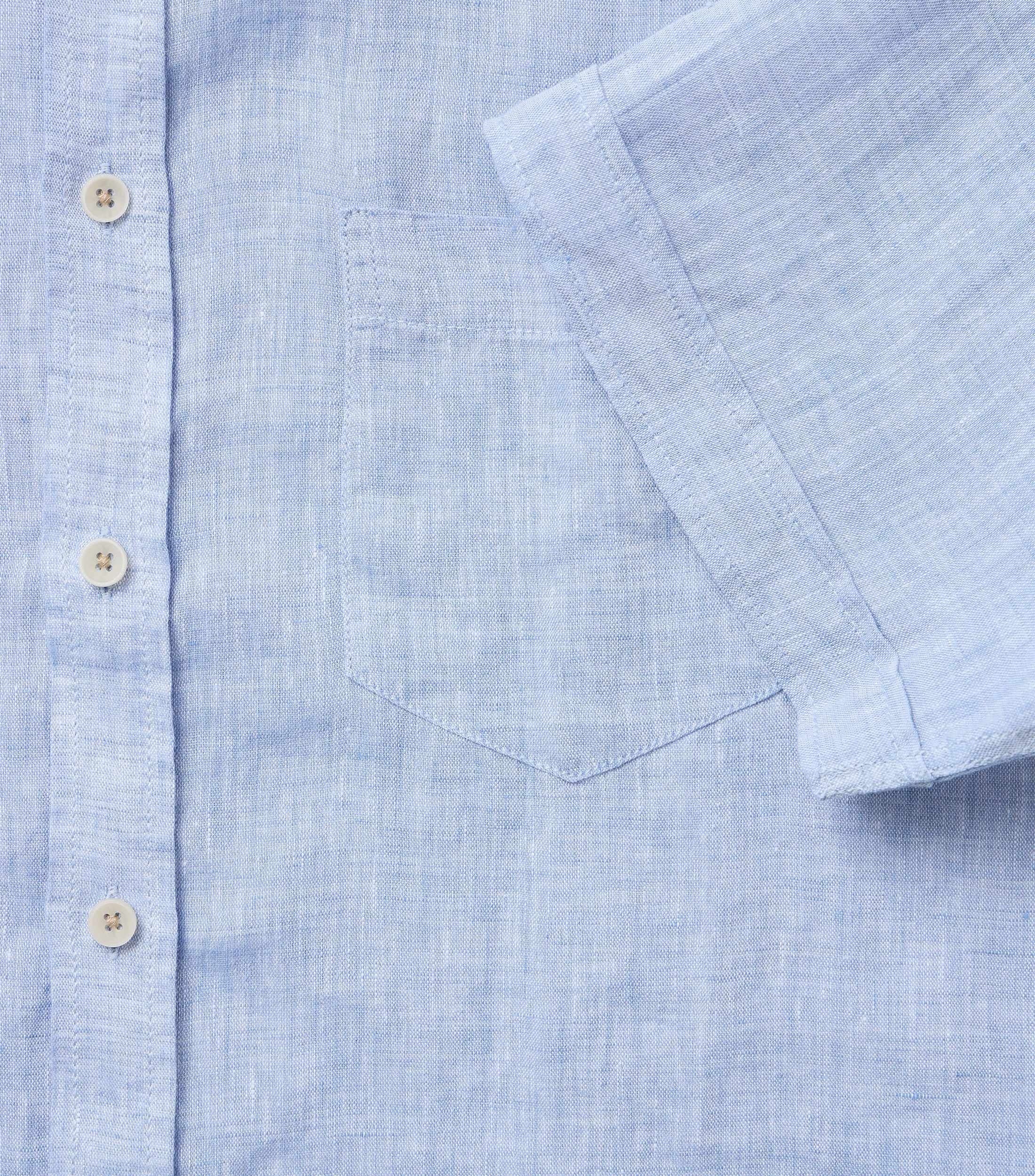 Casa Moda Herren Hemden kurz Blau