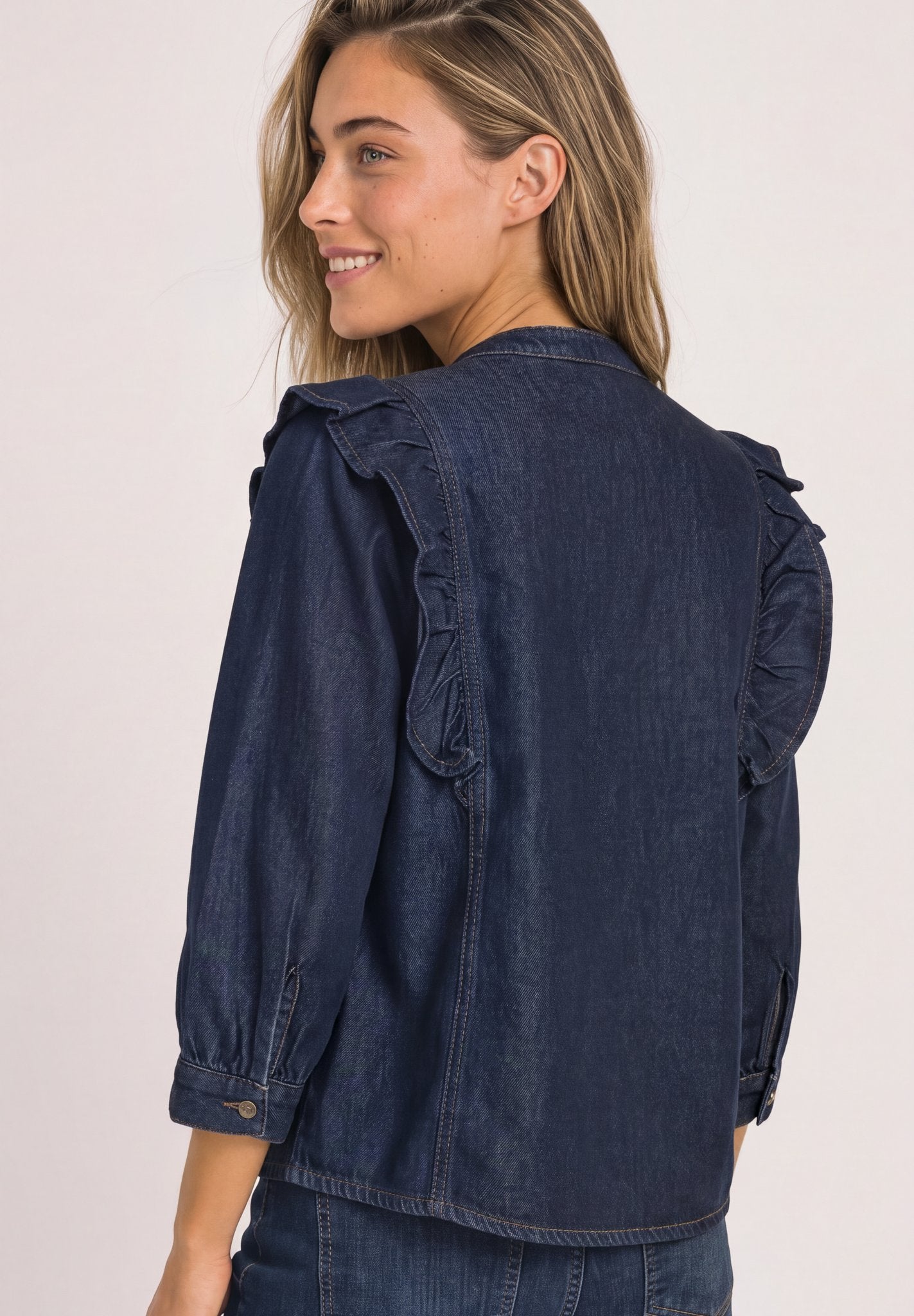 Street One Damen Blusen Dark Blue