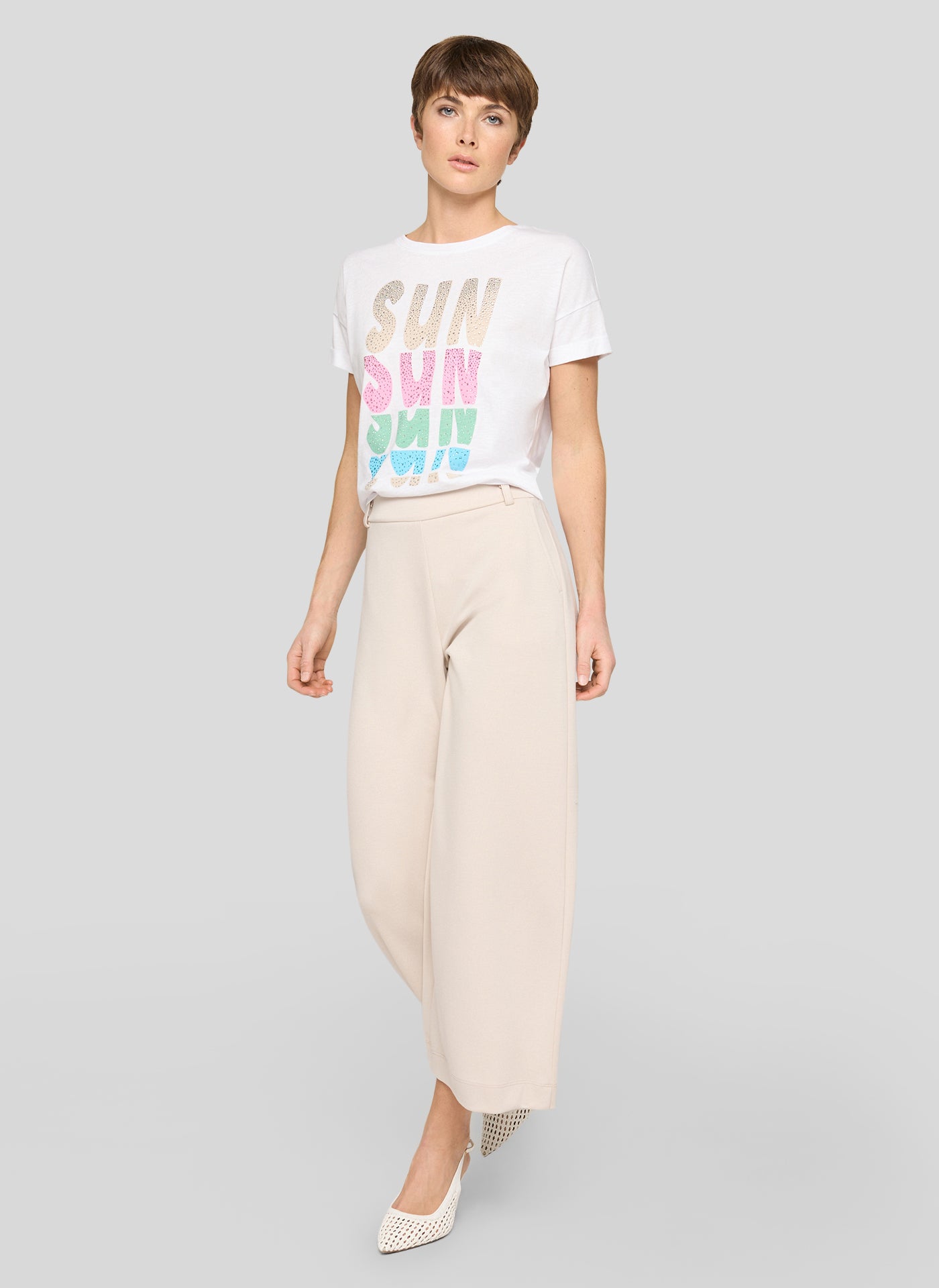 Rabe Damen T-Shirts Weiss