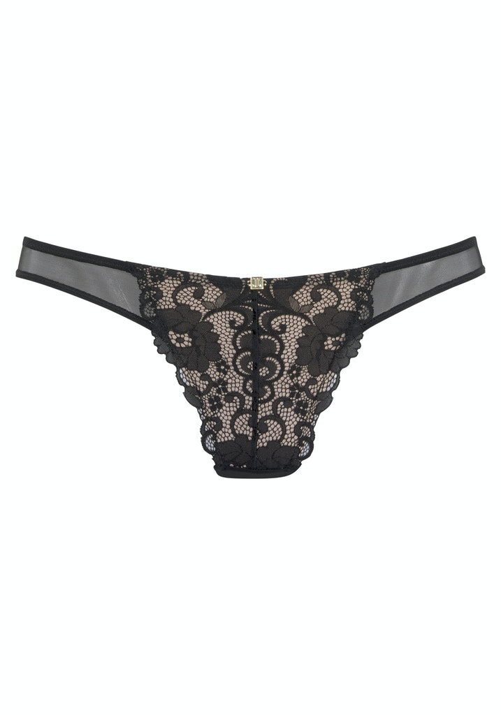 Lascana Slip Black-Carame