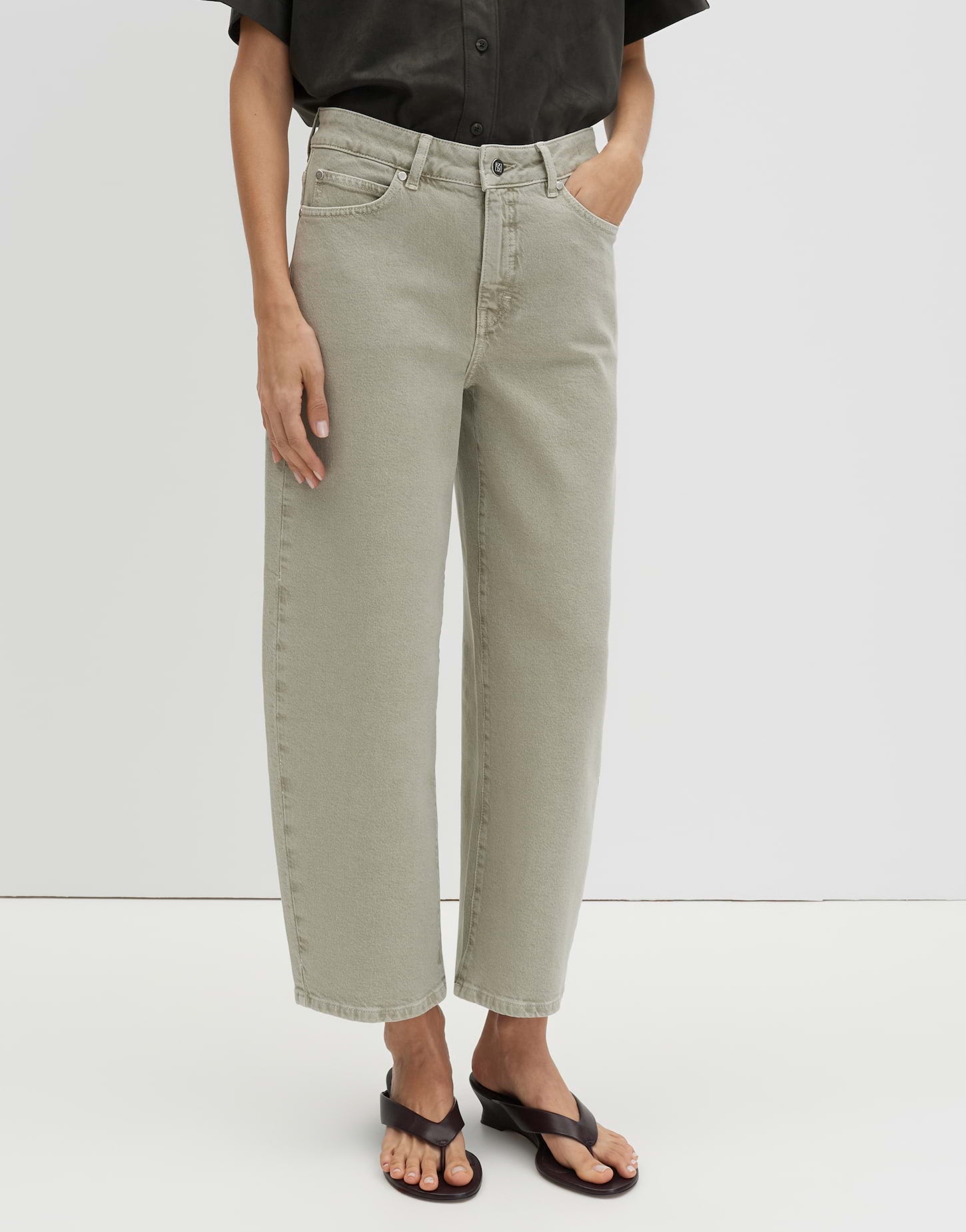 Someday Damen Jeans Midnight Olive
