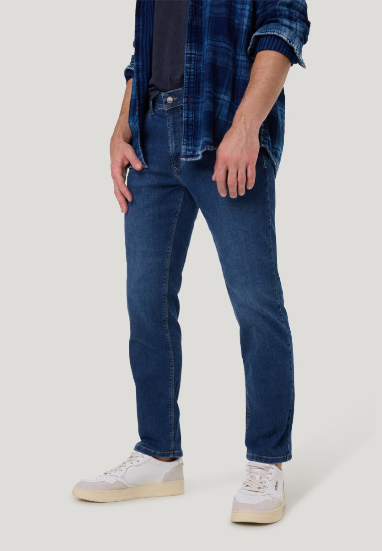 Pioneer Herren Jeans Blue Used