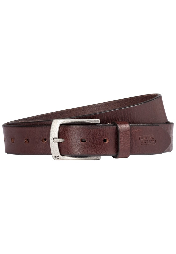 Camel active Herren Gürtel Dark Brown