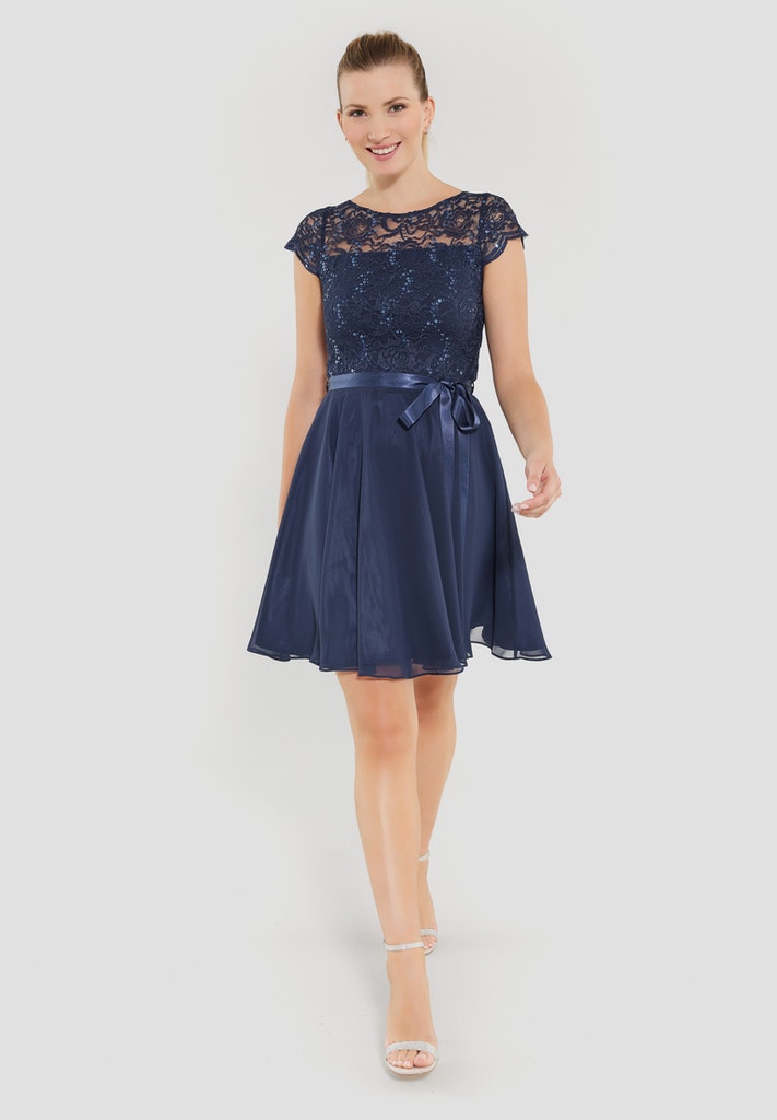 Swing Damen Kleider Navy