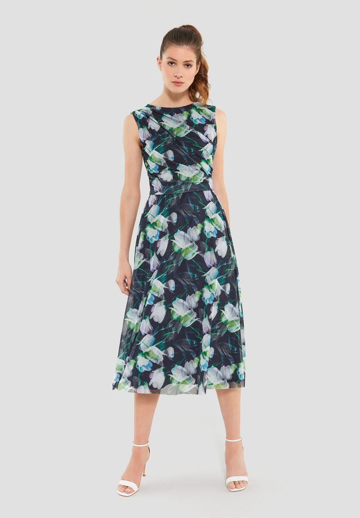 Swing Damen Kleider Navy / Mul