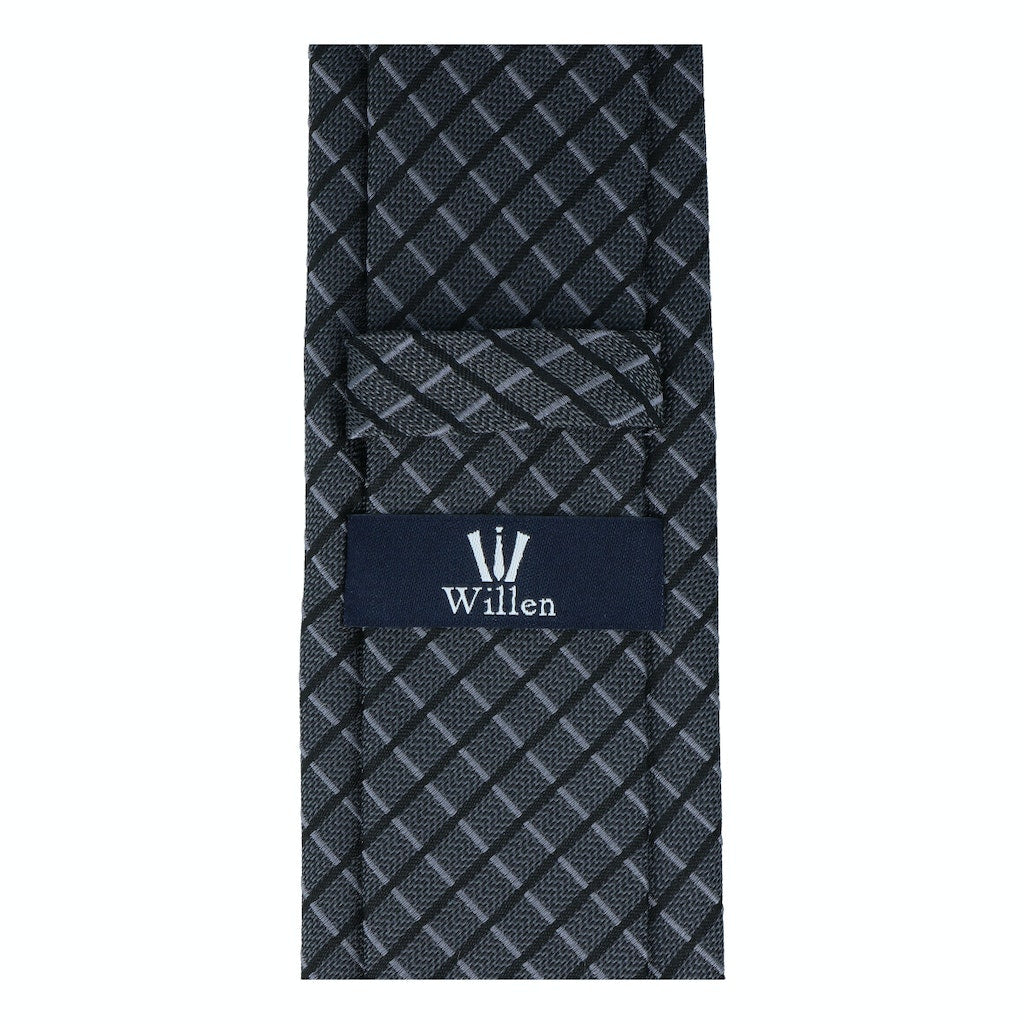 Willen Herren Krawatten & Schleifen Anthrazit