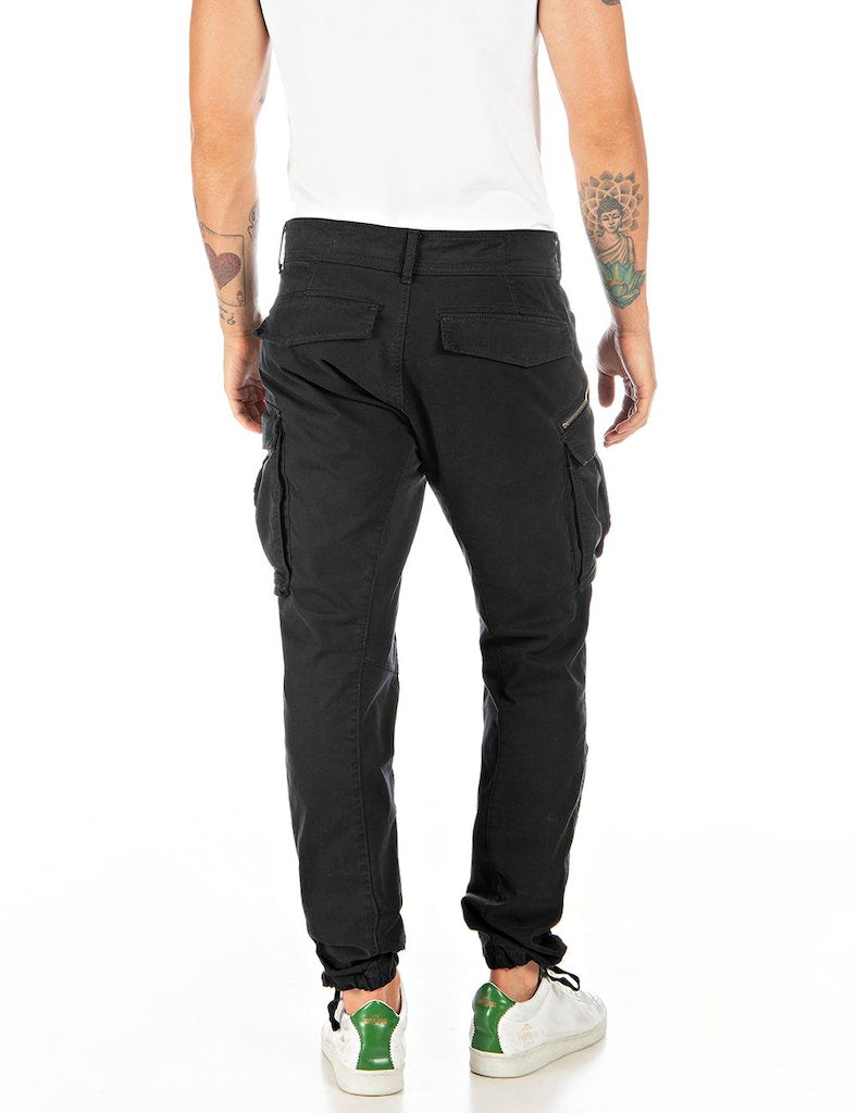 Replay Herren Hosen Black