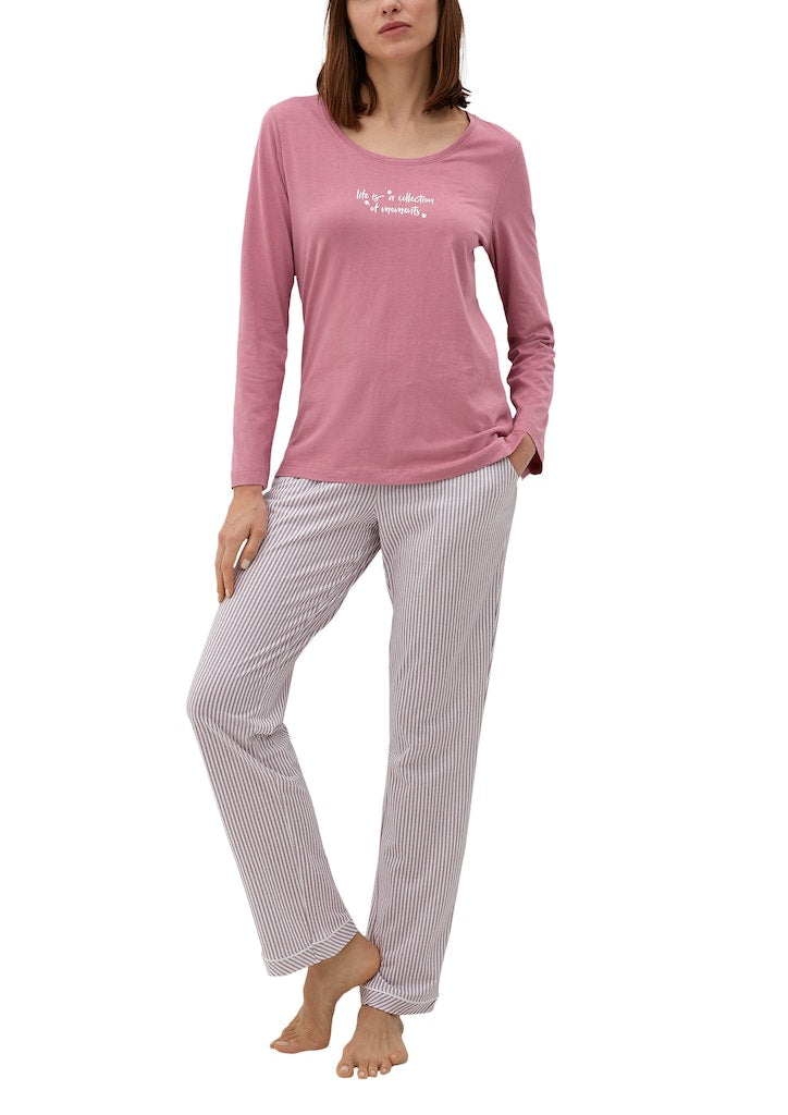 Lascana Schlafanzug Dk Rose