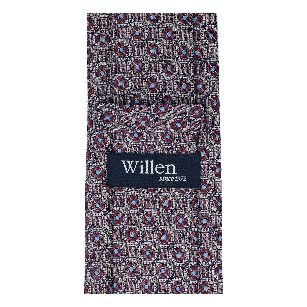 Willen Herren Krawatten & Schleifen Bordeaux